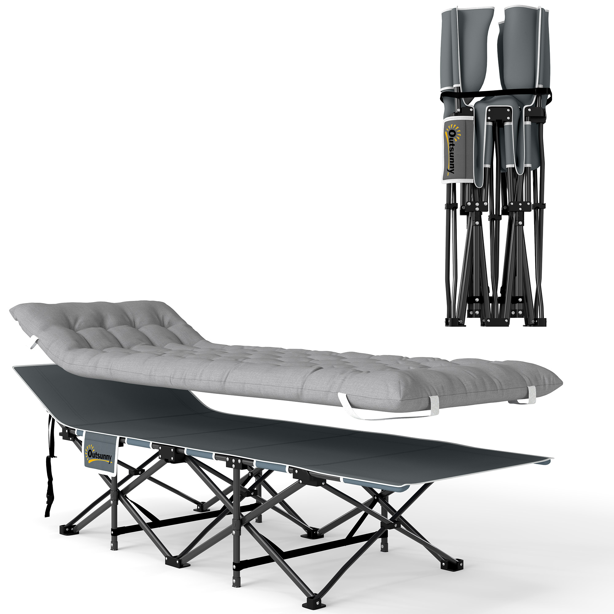 Turistinis gultas 185 x 68 x 37 cm
