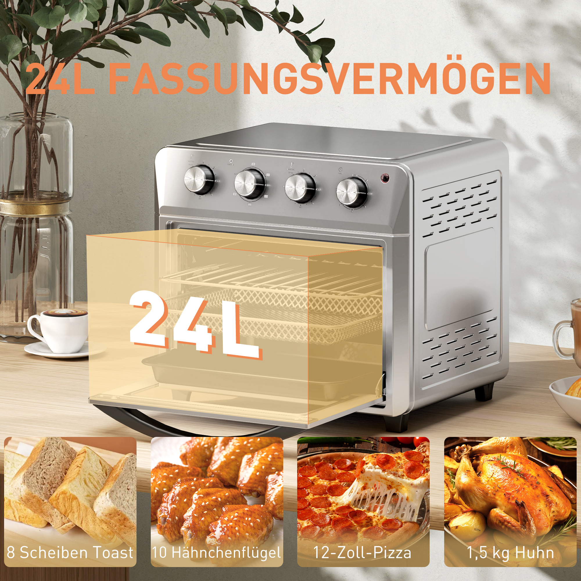 Mini orkaitė 24 l 3