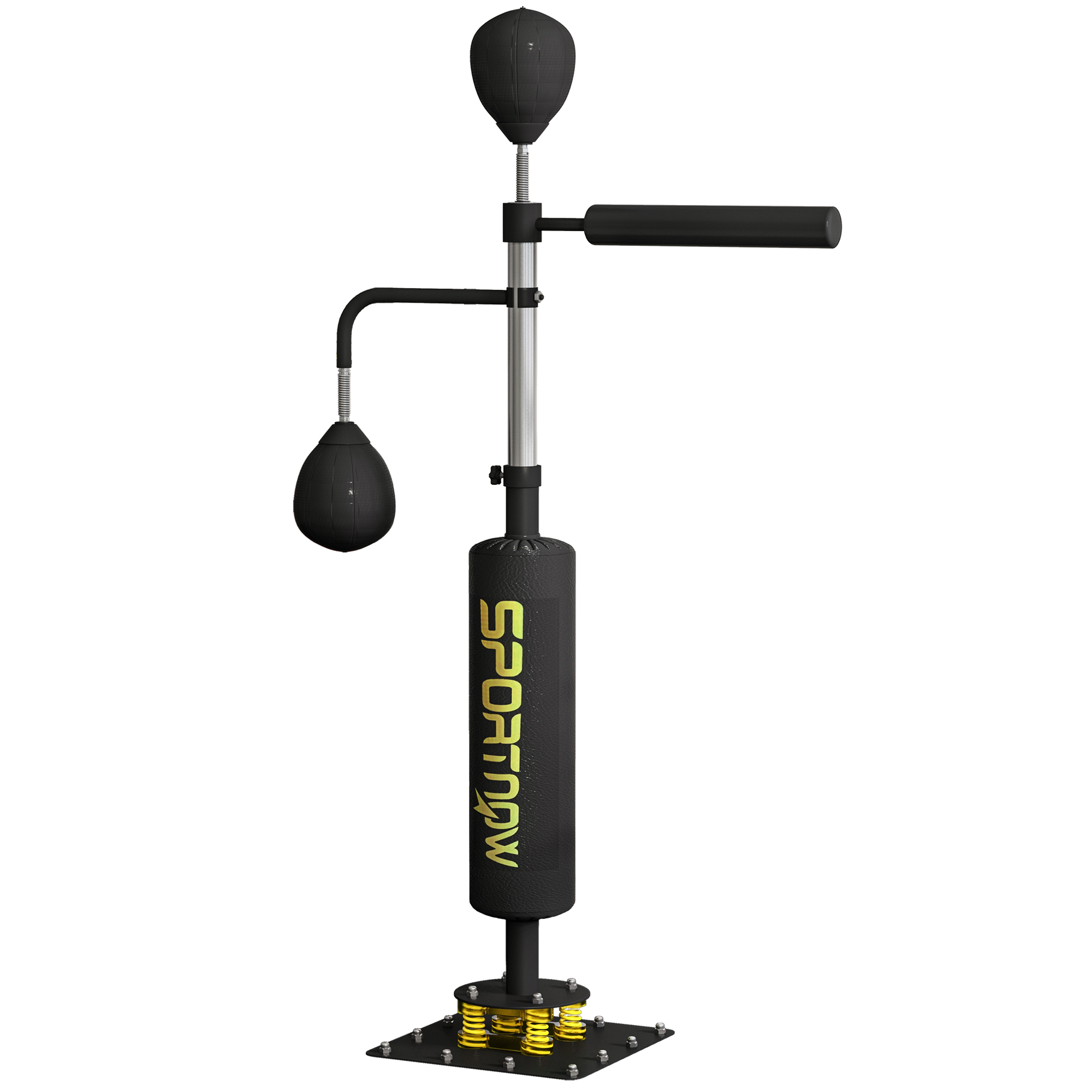 Stovintis bokso maišas 107 x 36 x 140–205 cm