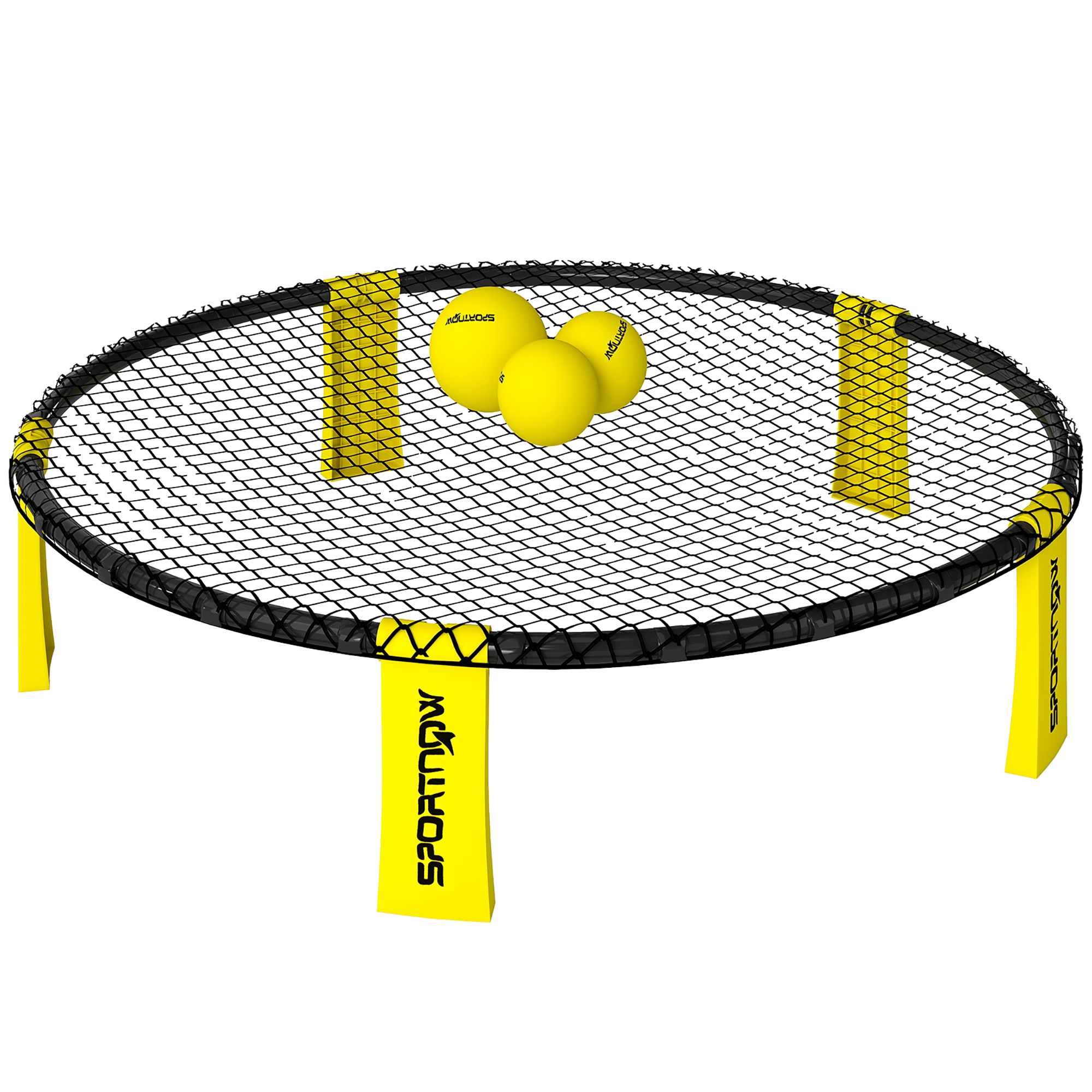 Roundnet rinkinys Ø92 x 20 cm 3 vnt.