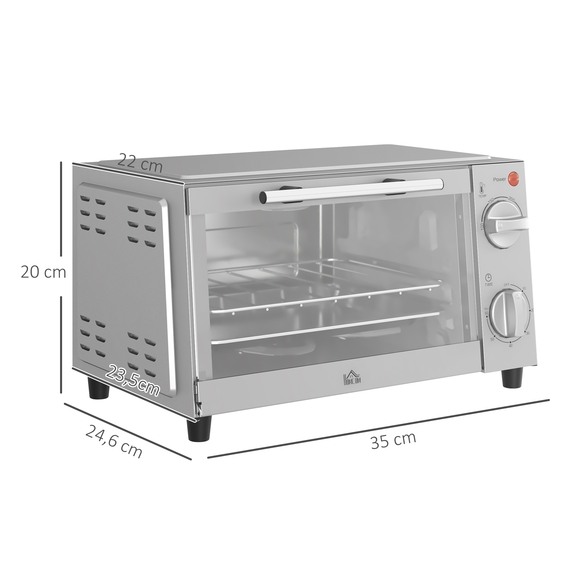 Mini orkaitė 9 l 2