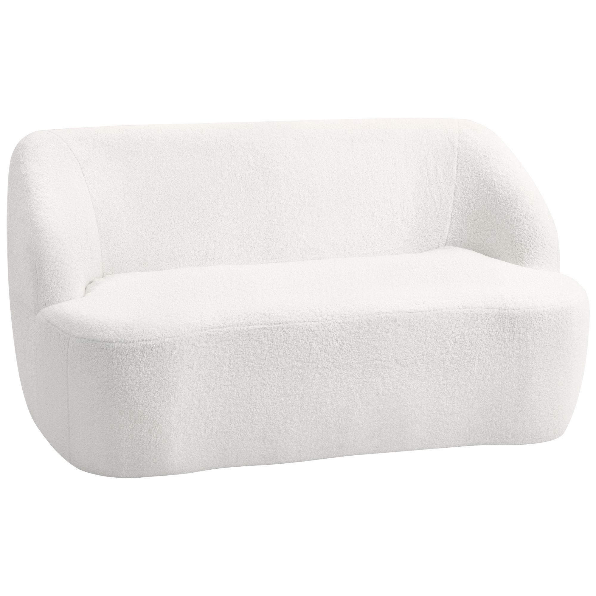 Sofa 2 vietų kreminė