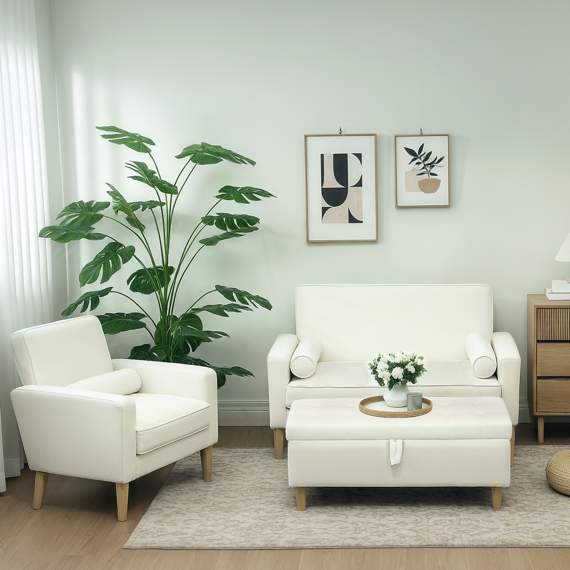 Pufas 115 × 50 × 43 cm