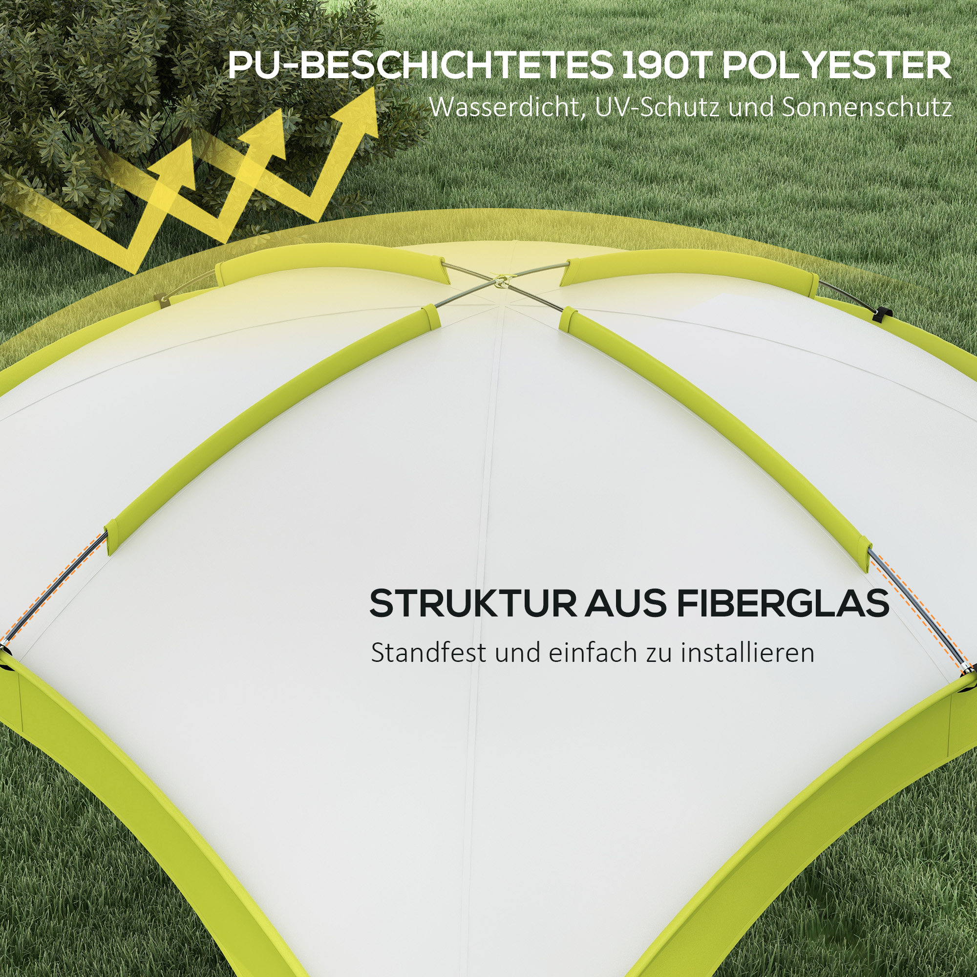 Paviljonas 3,5 x 3,5 m 3