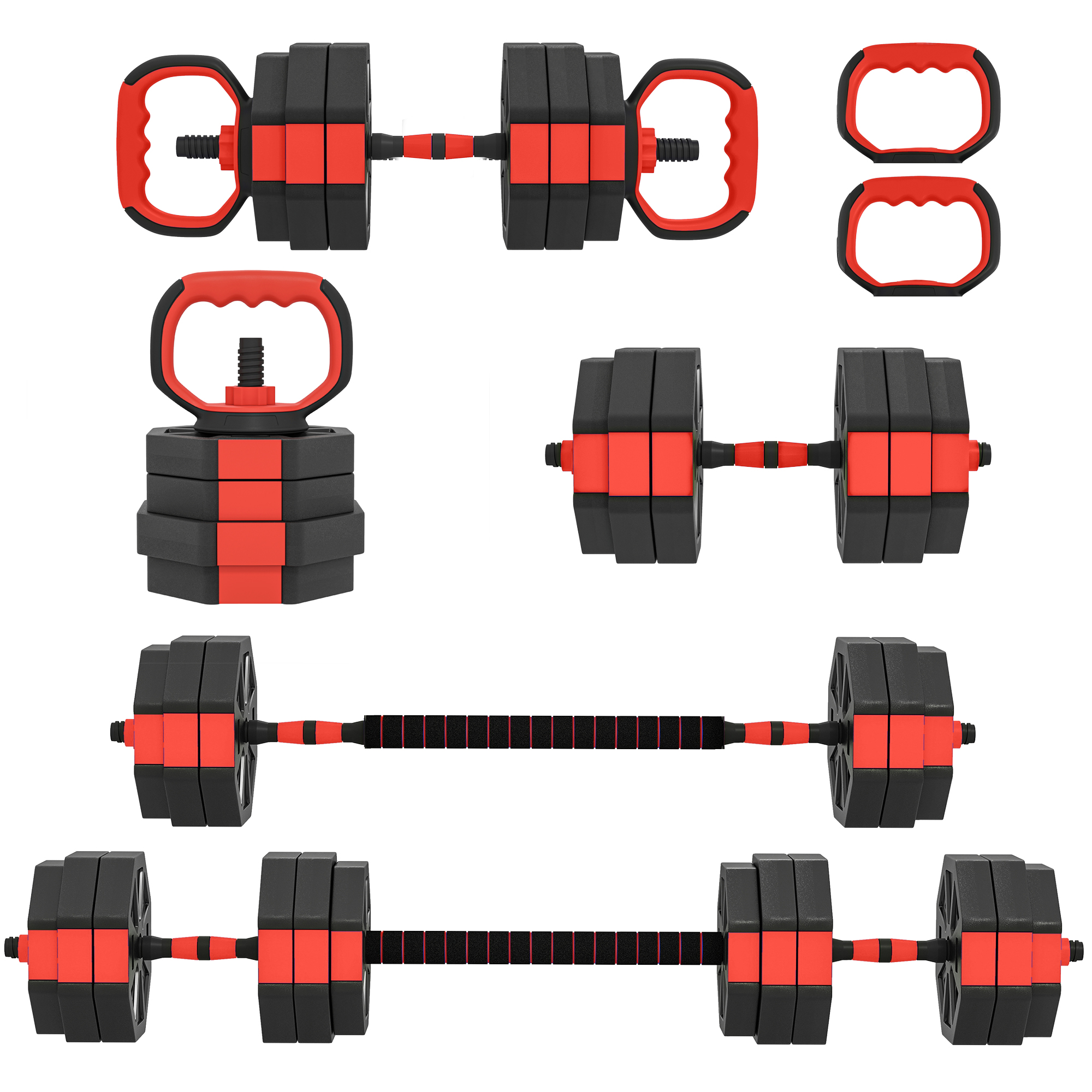 Hantelių rinkinys 25 kg