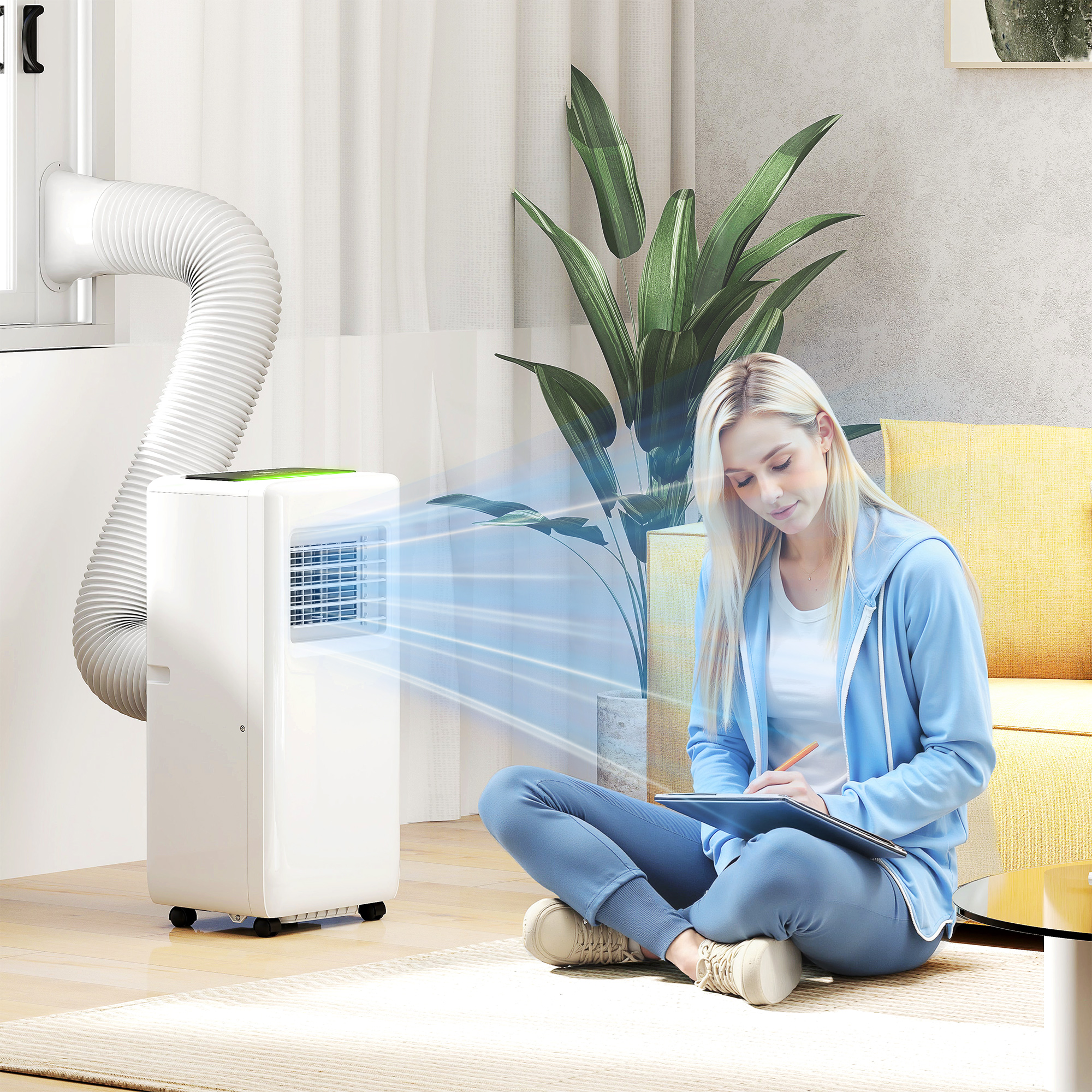 Mobilus oro kondicionierius baltas