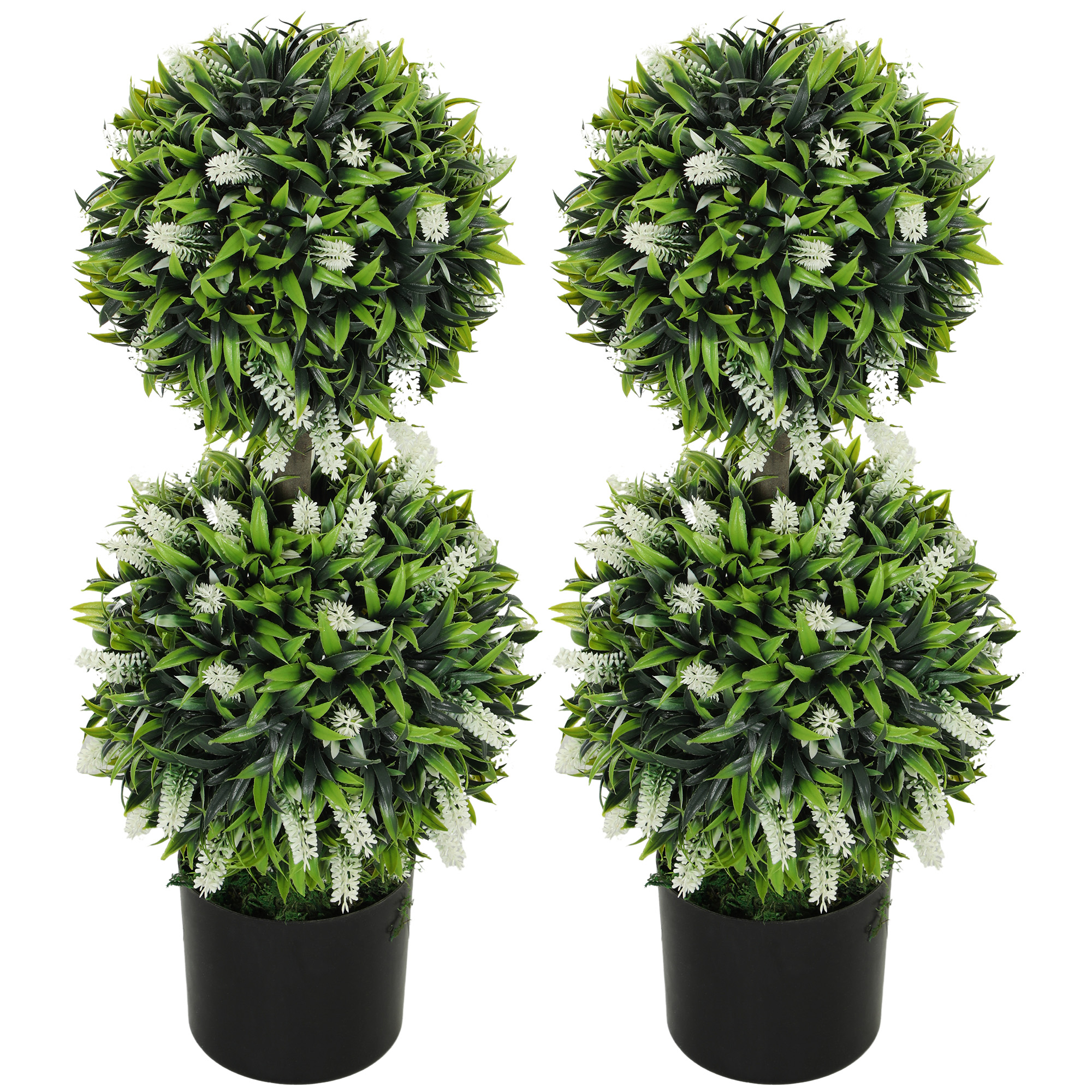 Dirbtinis levandų medelis 70 cm