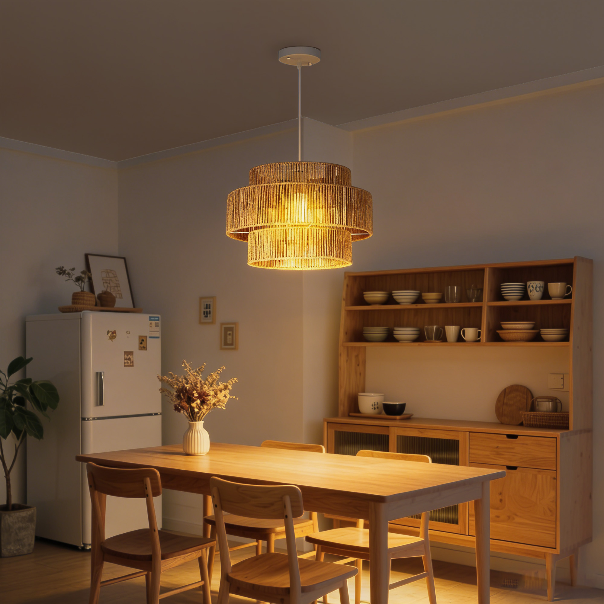 Pakaramā lampa 40 × 40 × 177 cm