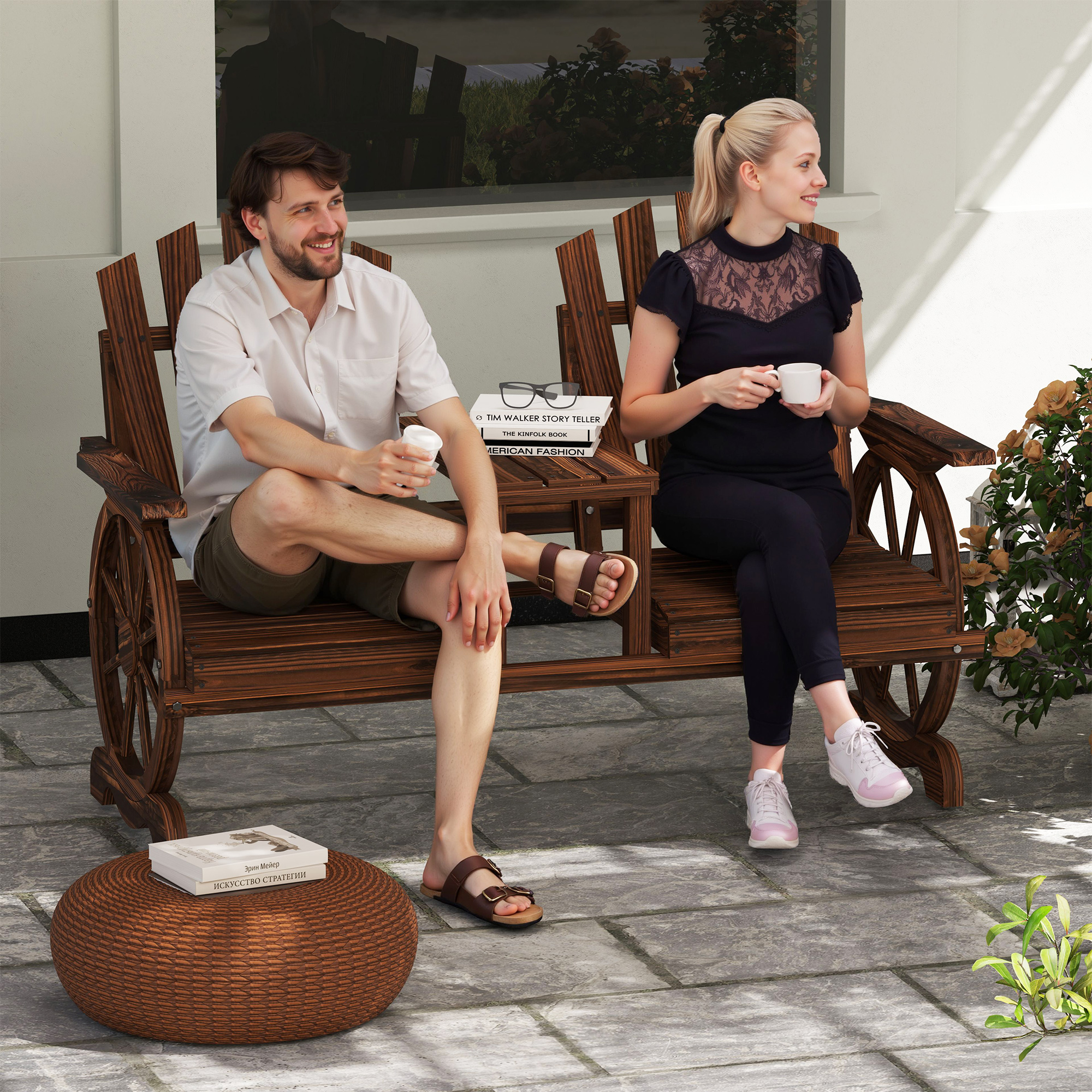 Sodo suolas 154 x 65 x 102 cm
