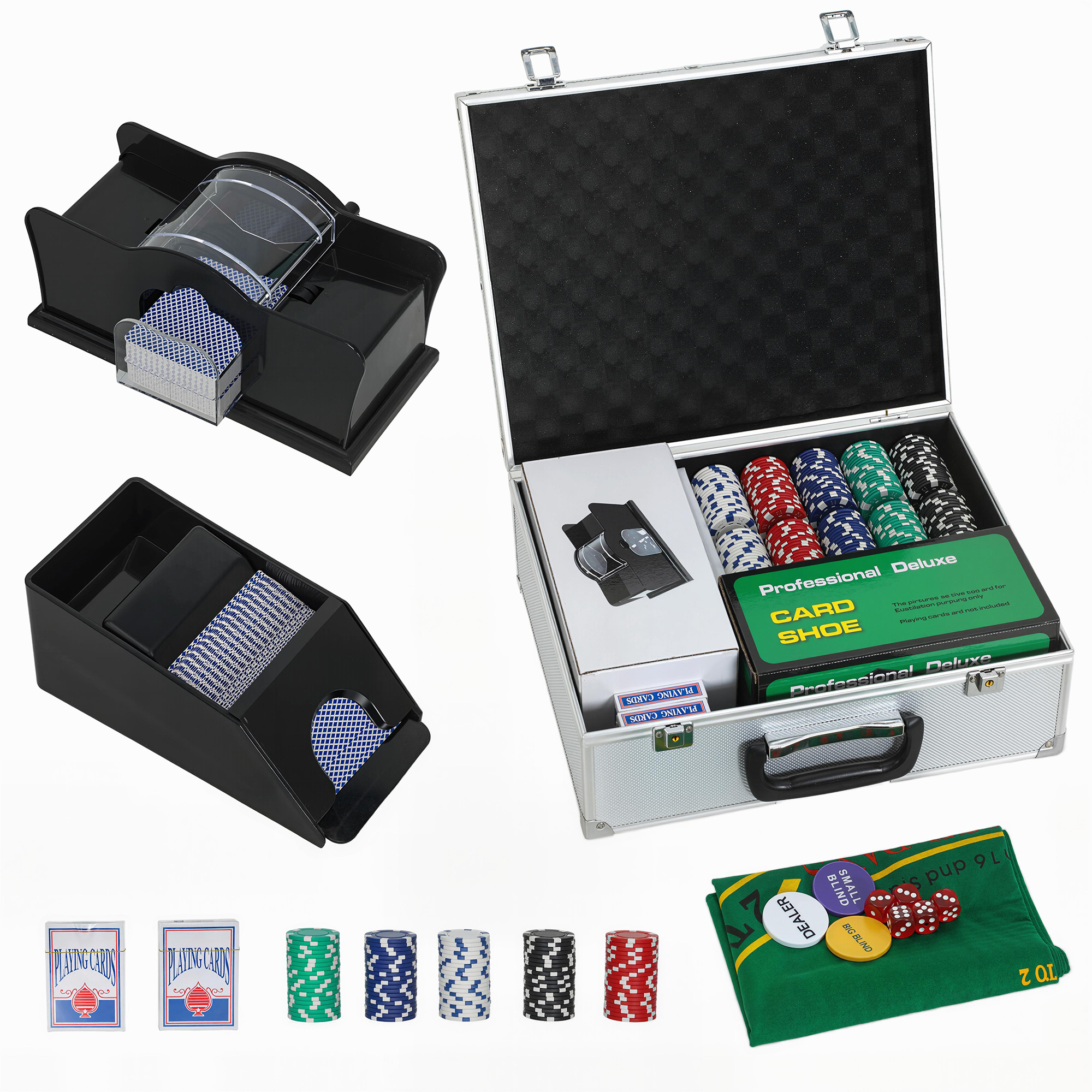 Pokerio rinkinys 300 vnt.