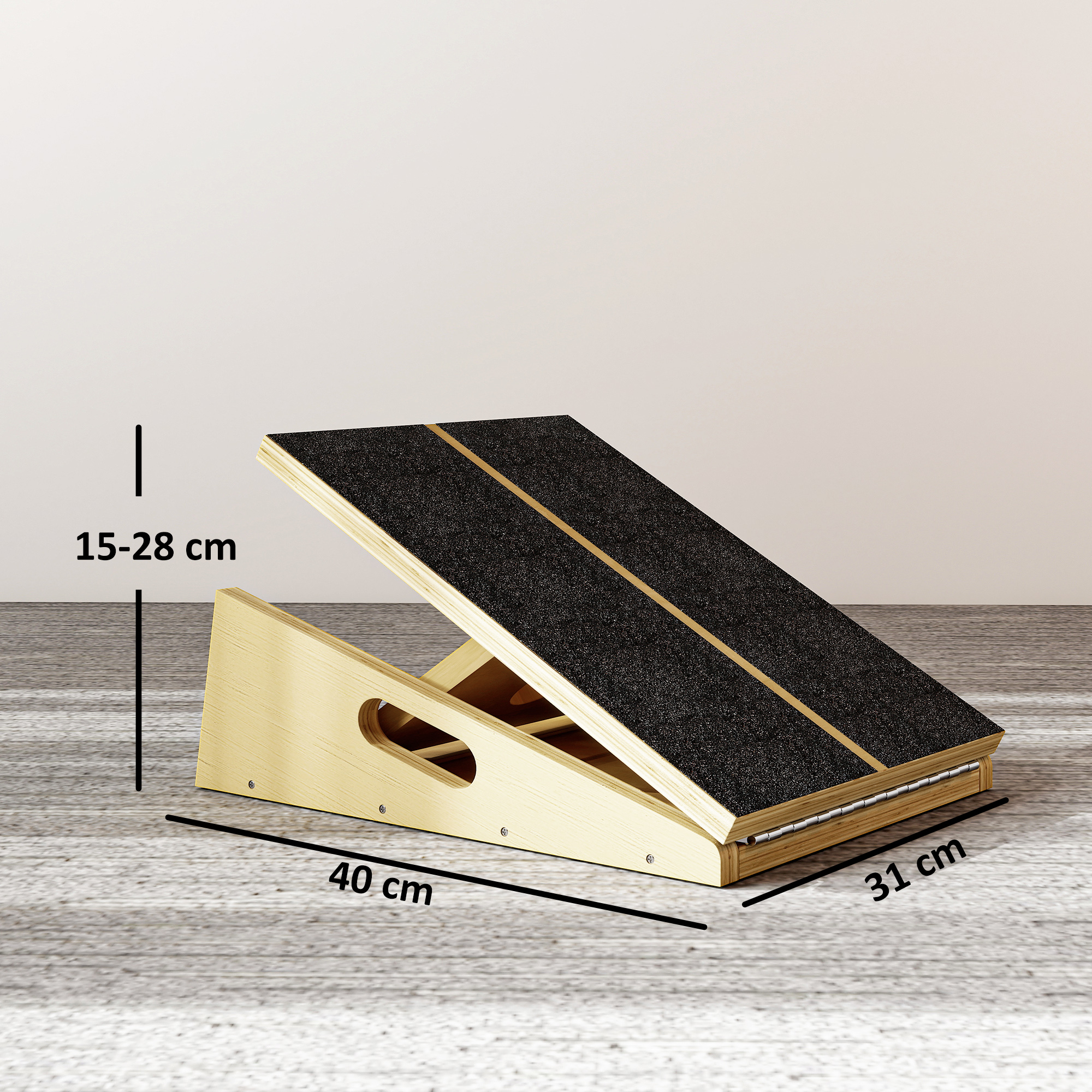 Pakreipimo lenta 40 × 31 × 15–28 cm 2