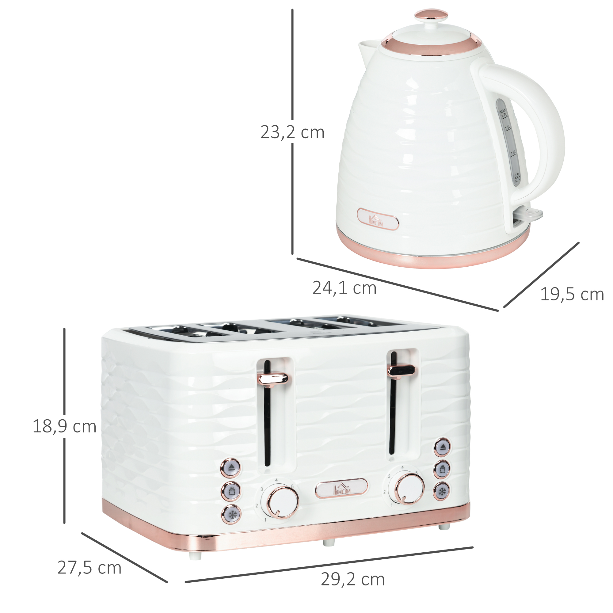Virdulys ir skrudintuvas 1,7 l 2