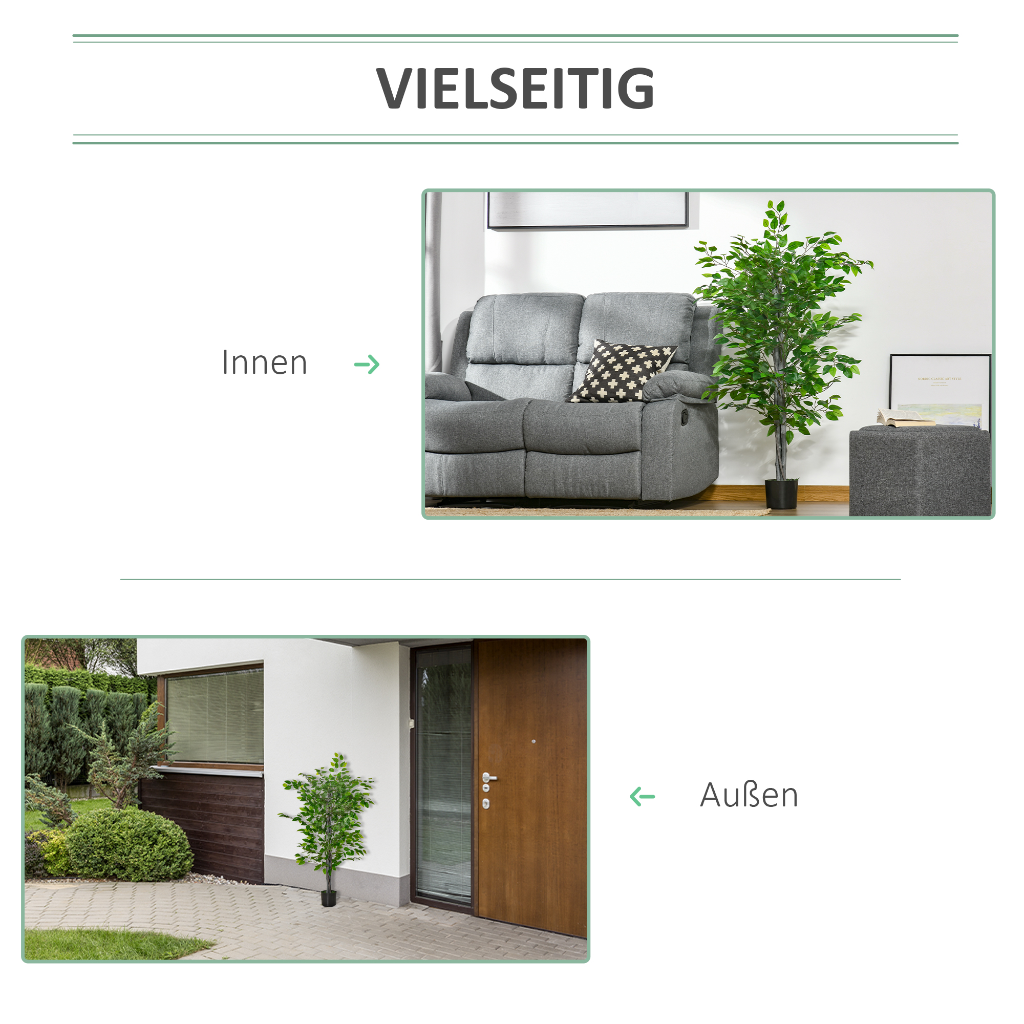Dirbtinis fikusas 135 cm 3
