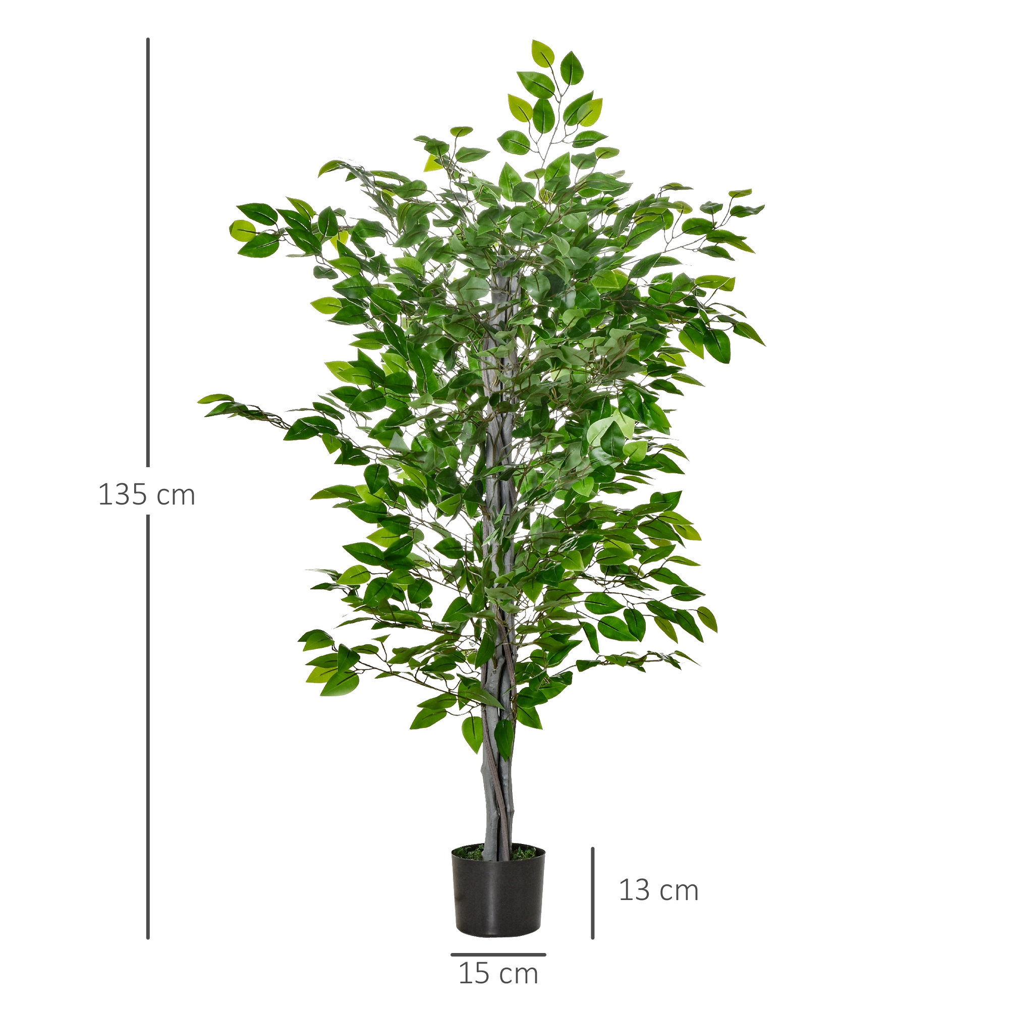 Dirbtinis fikusas 135 cm 2