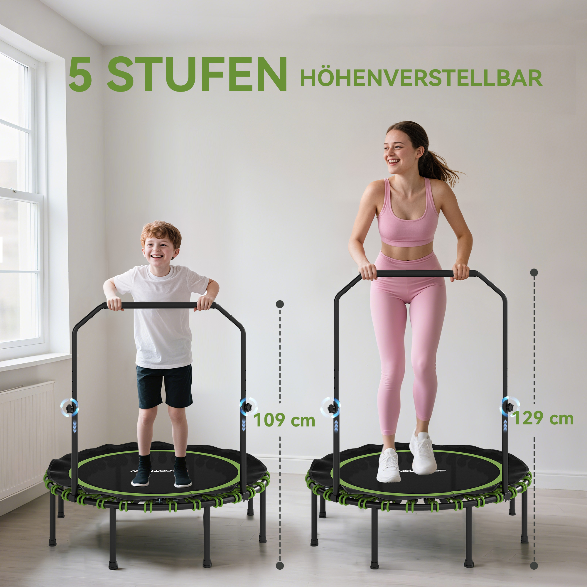 Fitnesa batuts Ø122 cm 3
