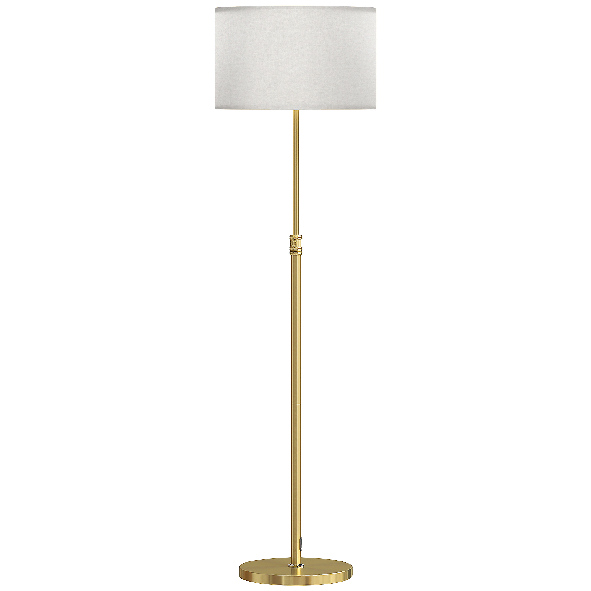 Stovinti lempa Ø40 × 133–168 cm
