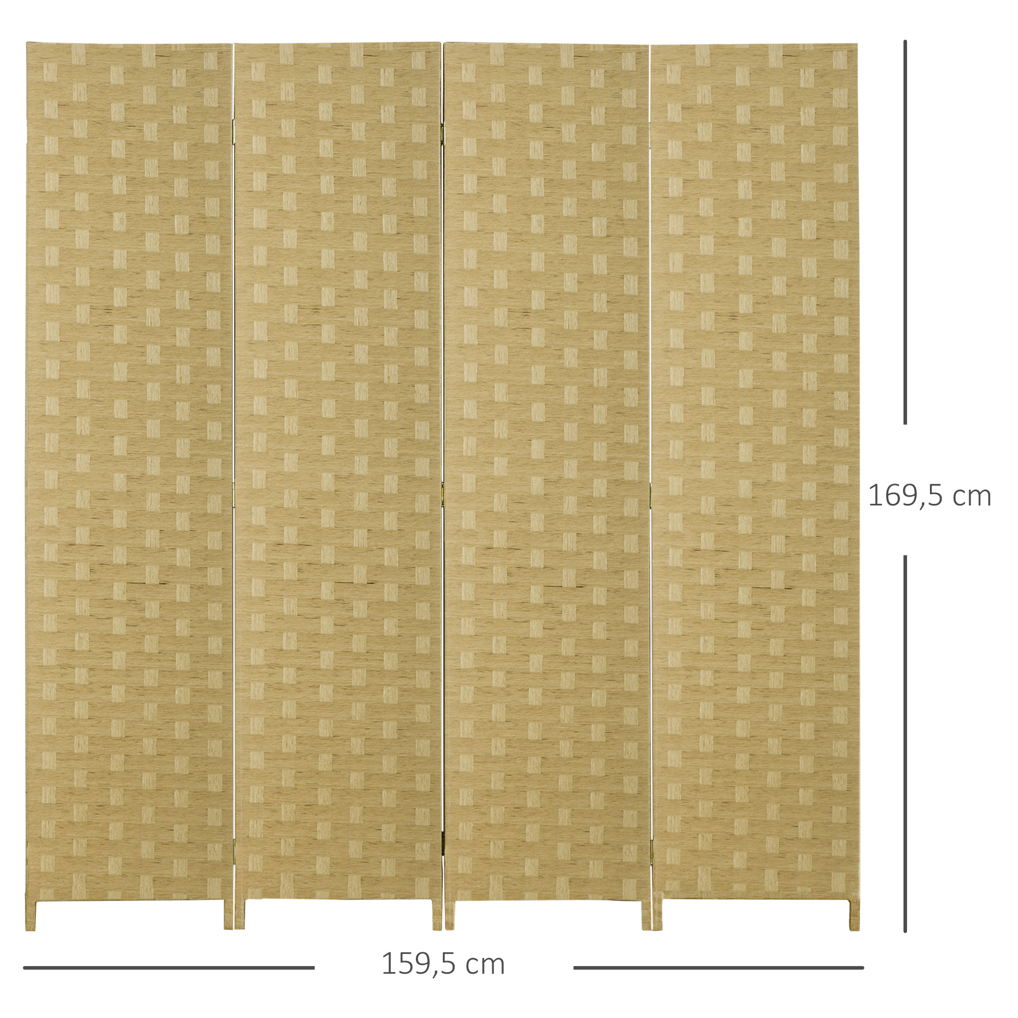 Paravanas 159,5x169,5 cm 2
