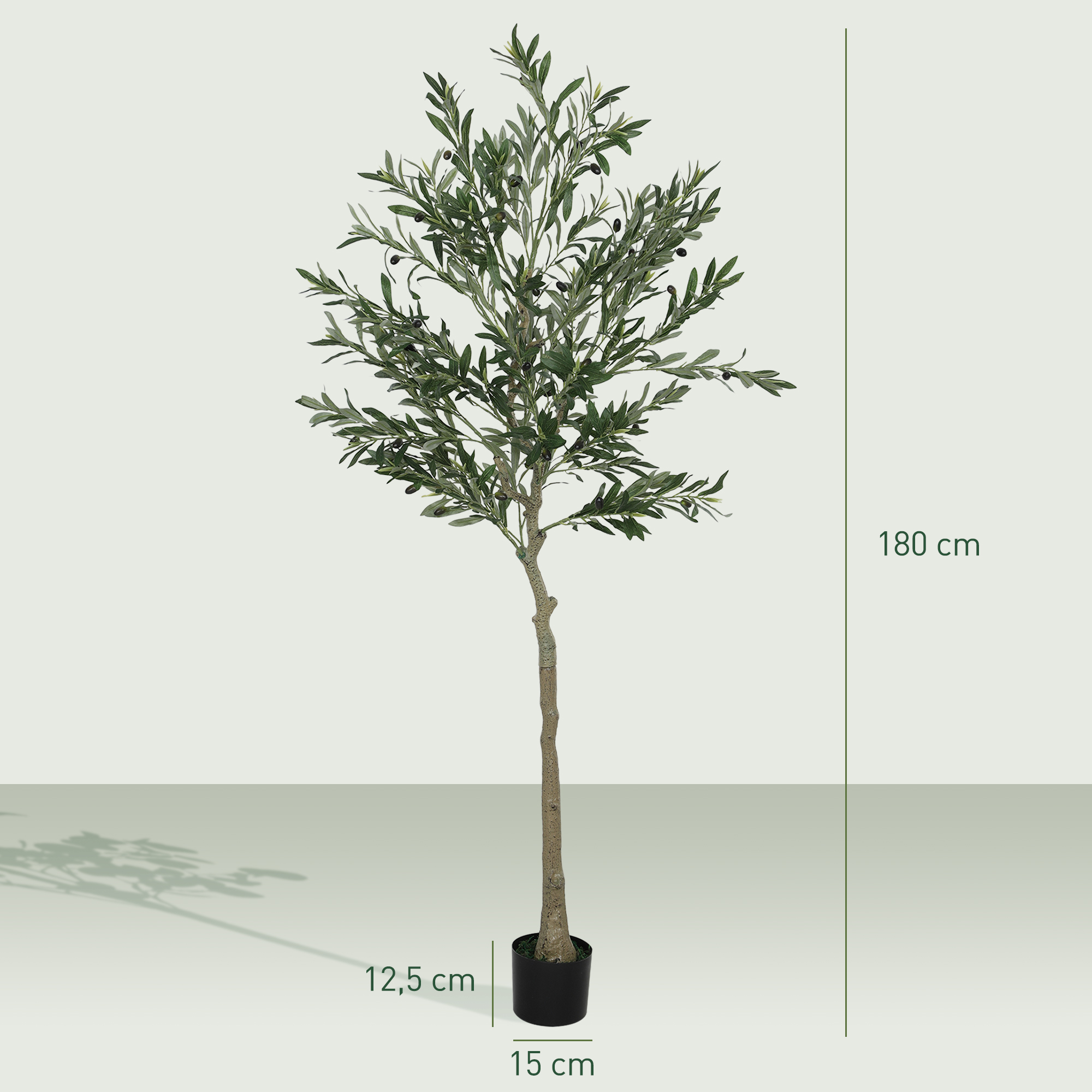 Dirbtinis alyvmedis 180 cm 2