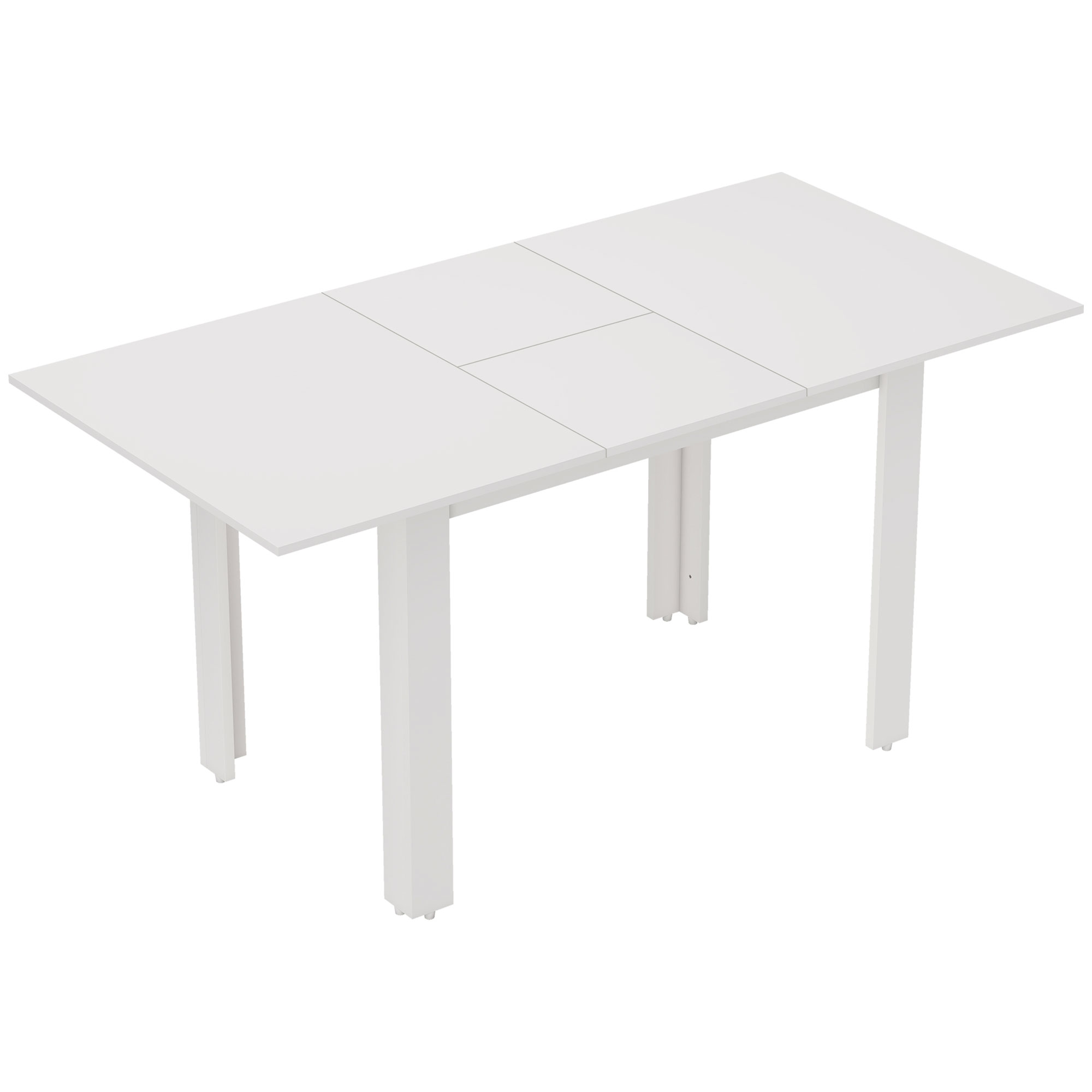 Ištraukiamasis valgomasis stalas 120–160 x 80 cm