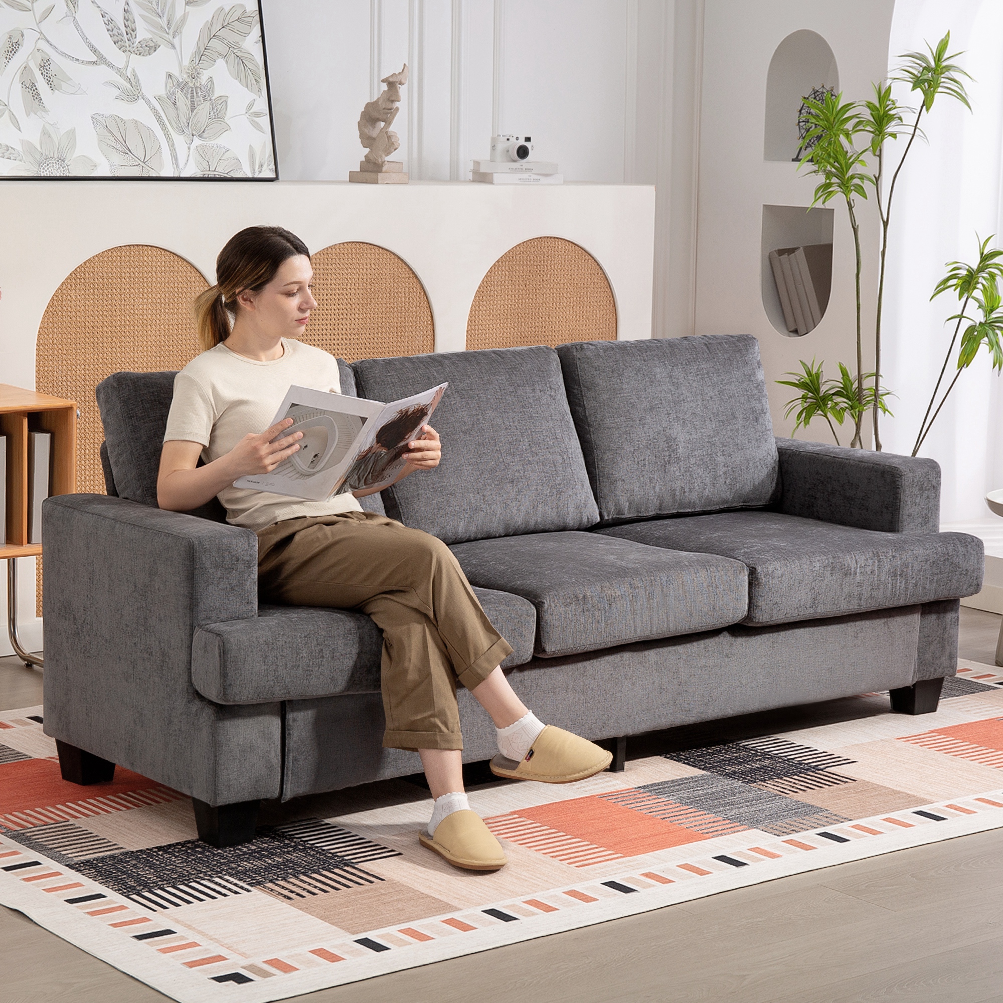 3 vietų sofa 213 × 82 × 90 cm