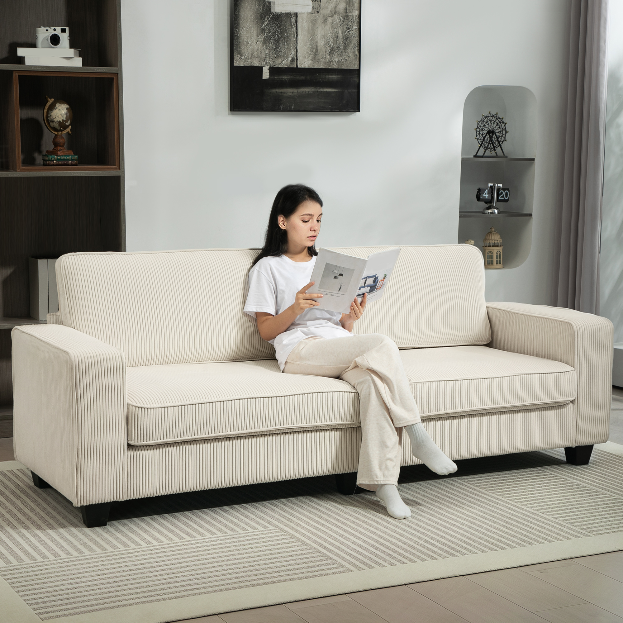 3 vietų sofa 227 × 84 × 87 cm
