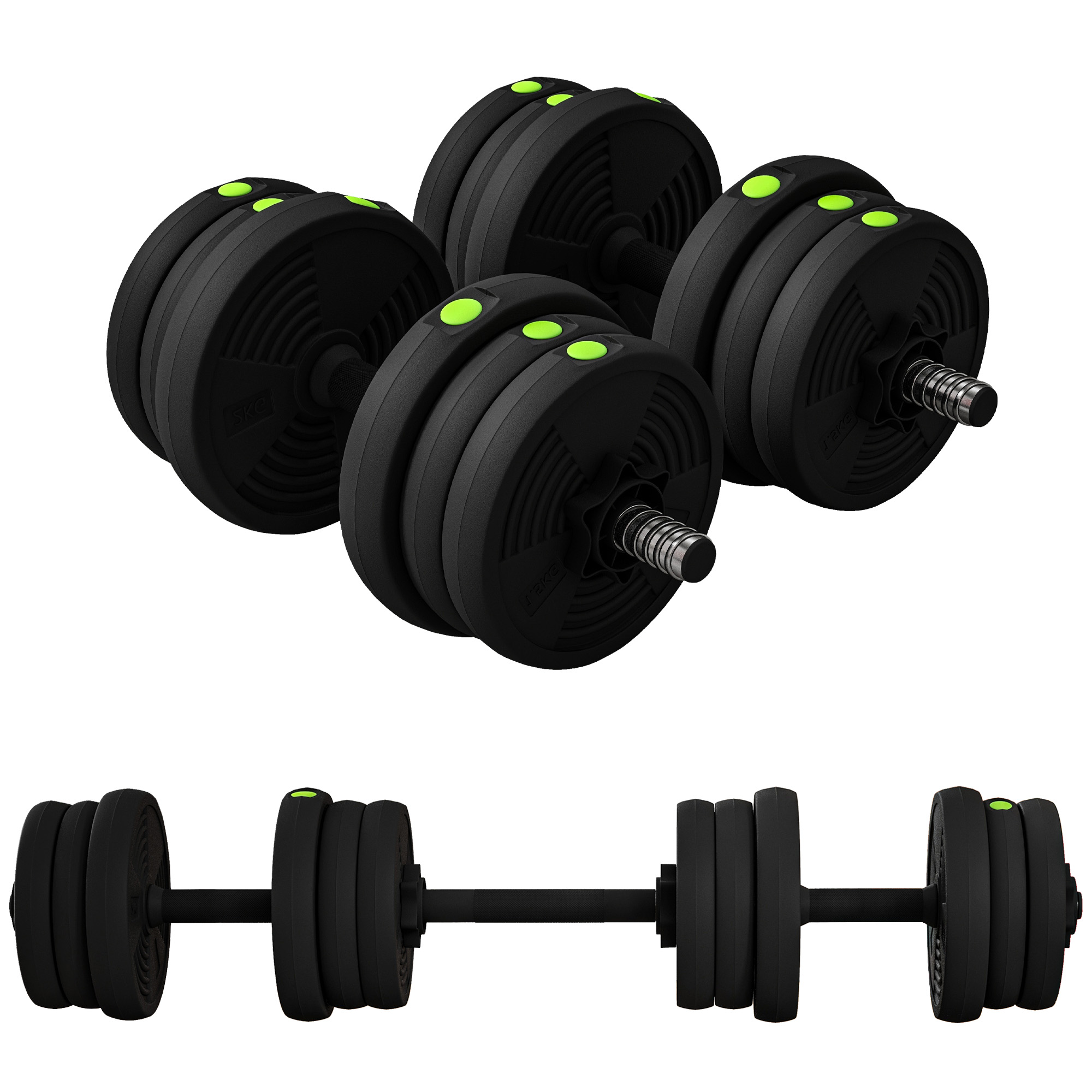 Hantelių rinkinys 20 kg