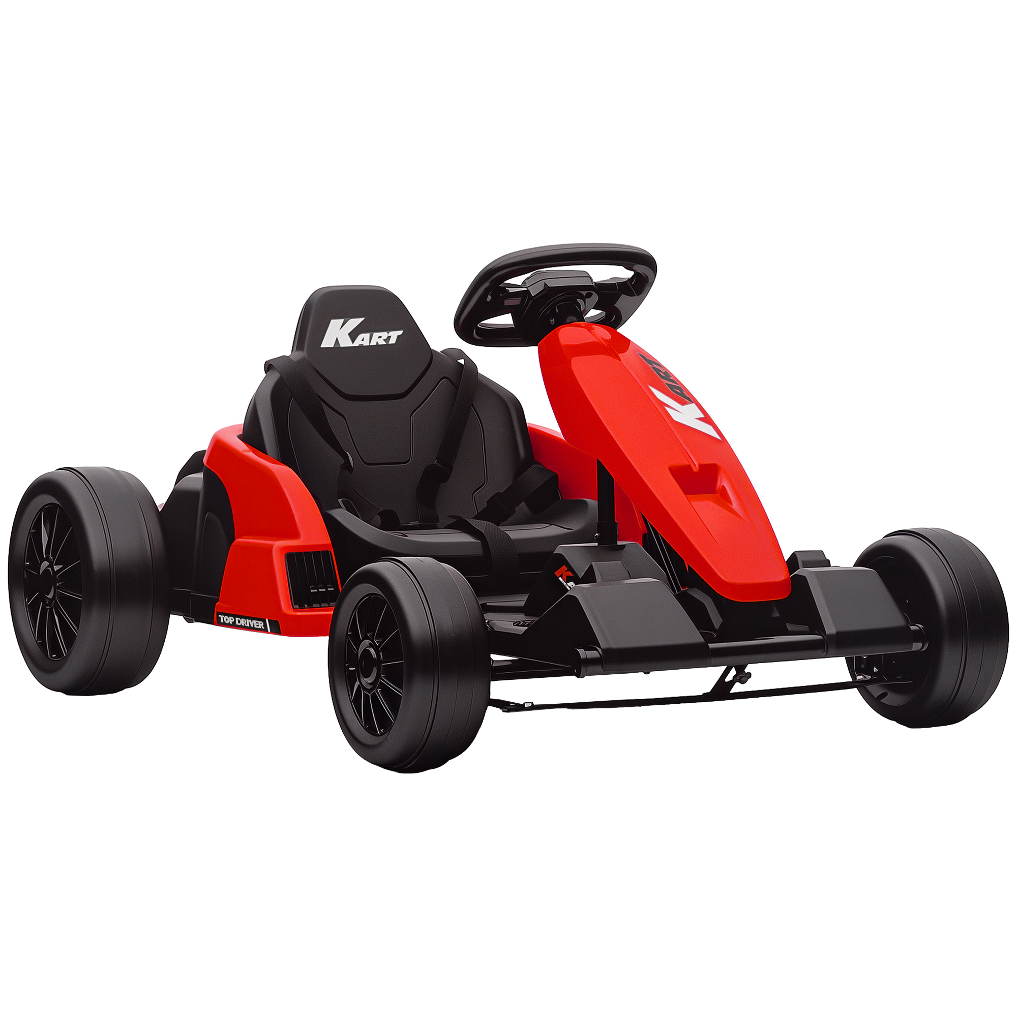 Elektriskais go-karts sarkans