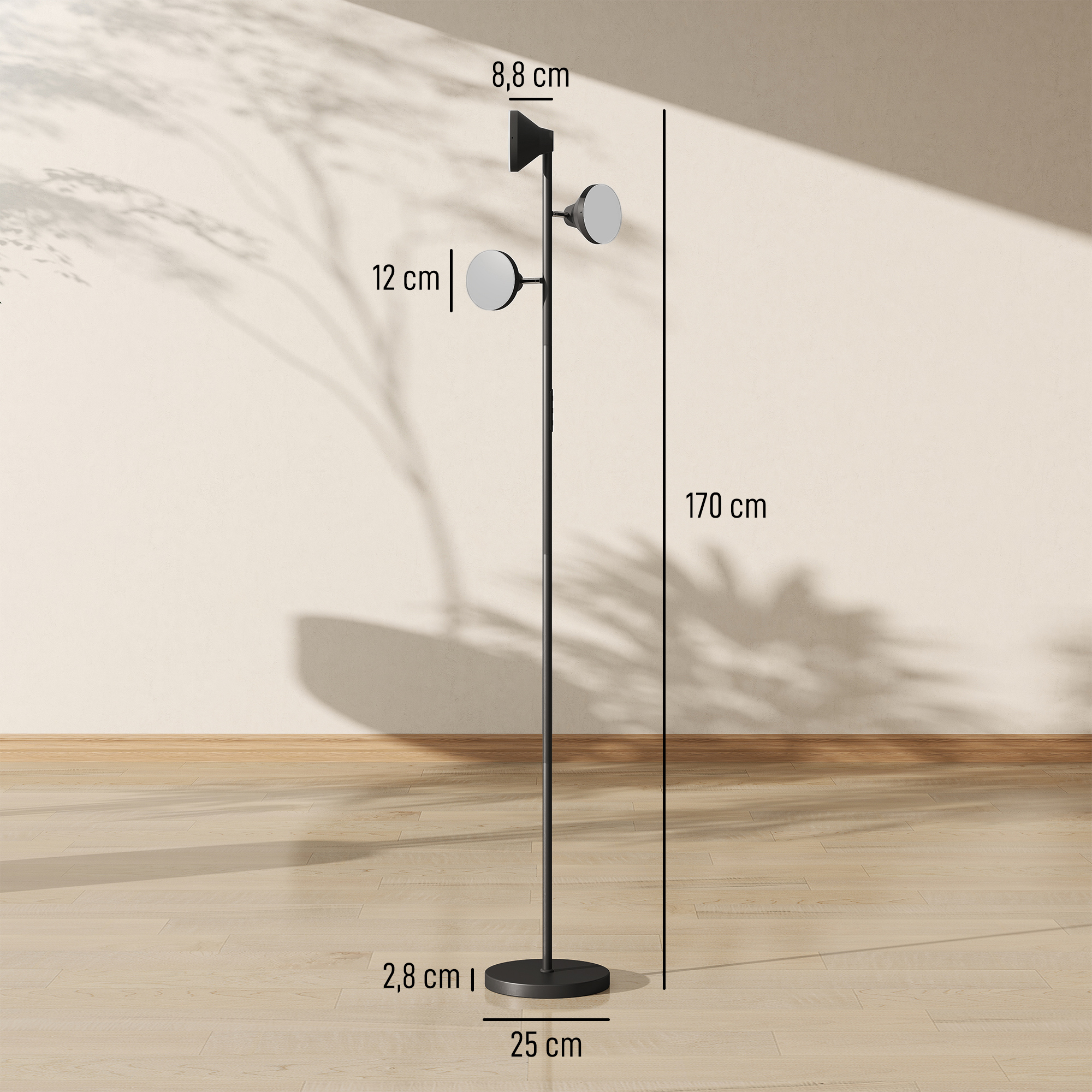 Pastatoma lempa Ø25 × 170 cm 2