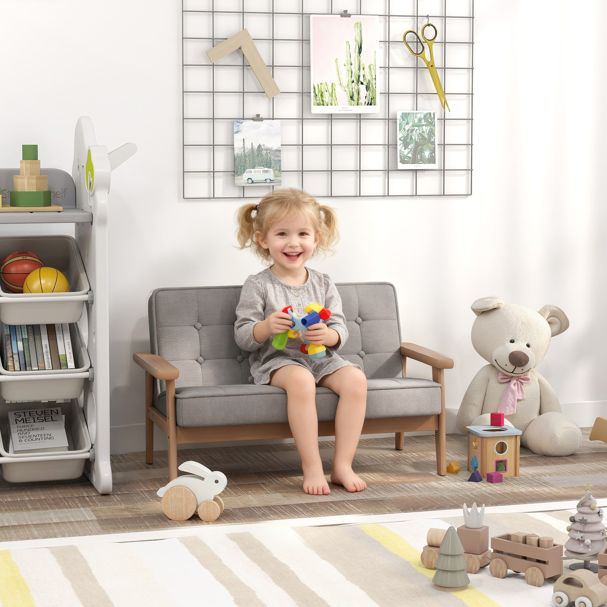 Vaikiška sofa 77 × 42 × 48 cm