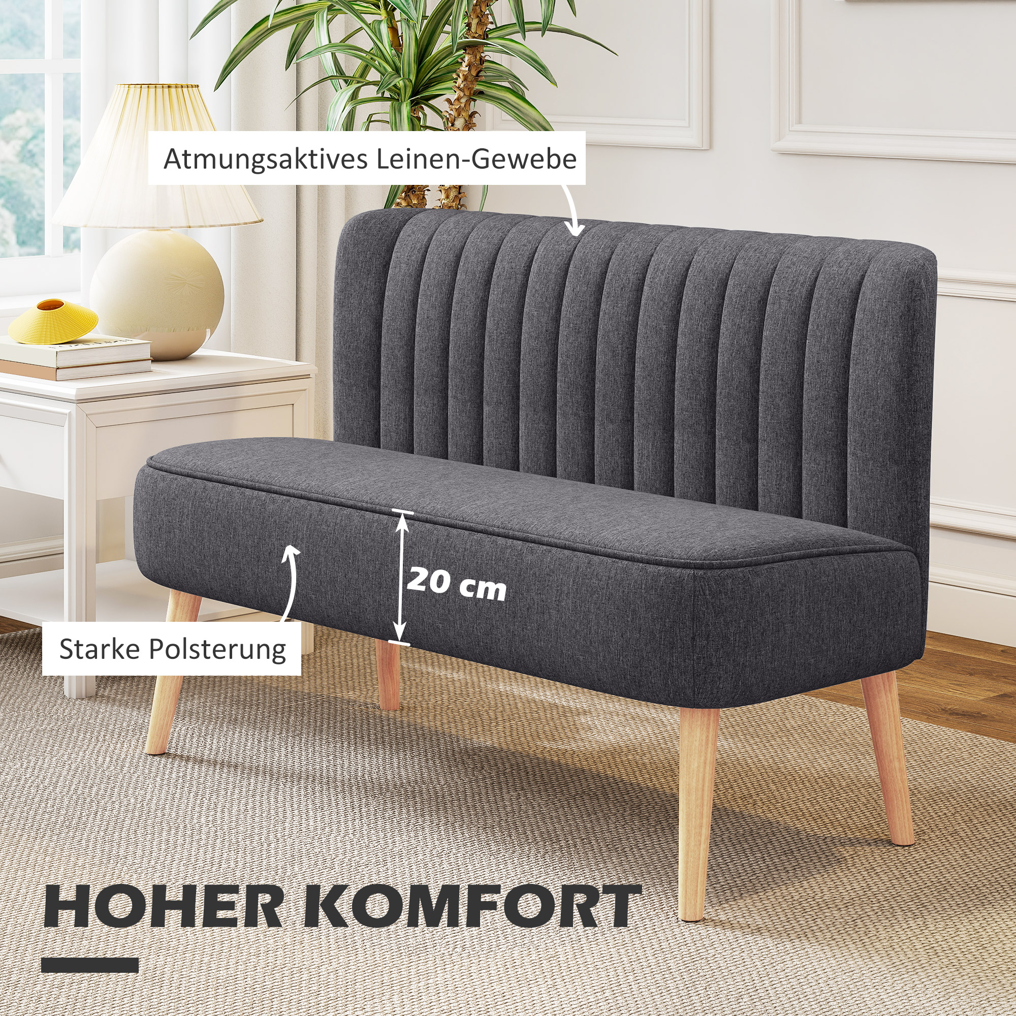 Sofa 117 × 56,5 × 77 cm 3