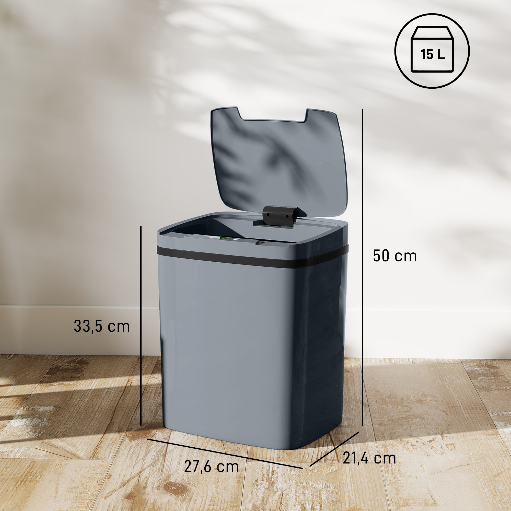 Šiukšliadėžė 15 l 2