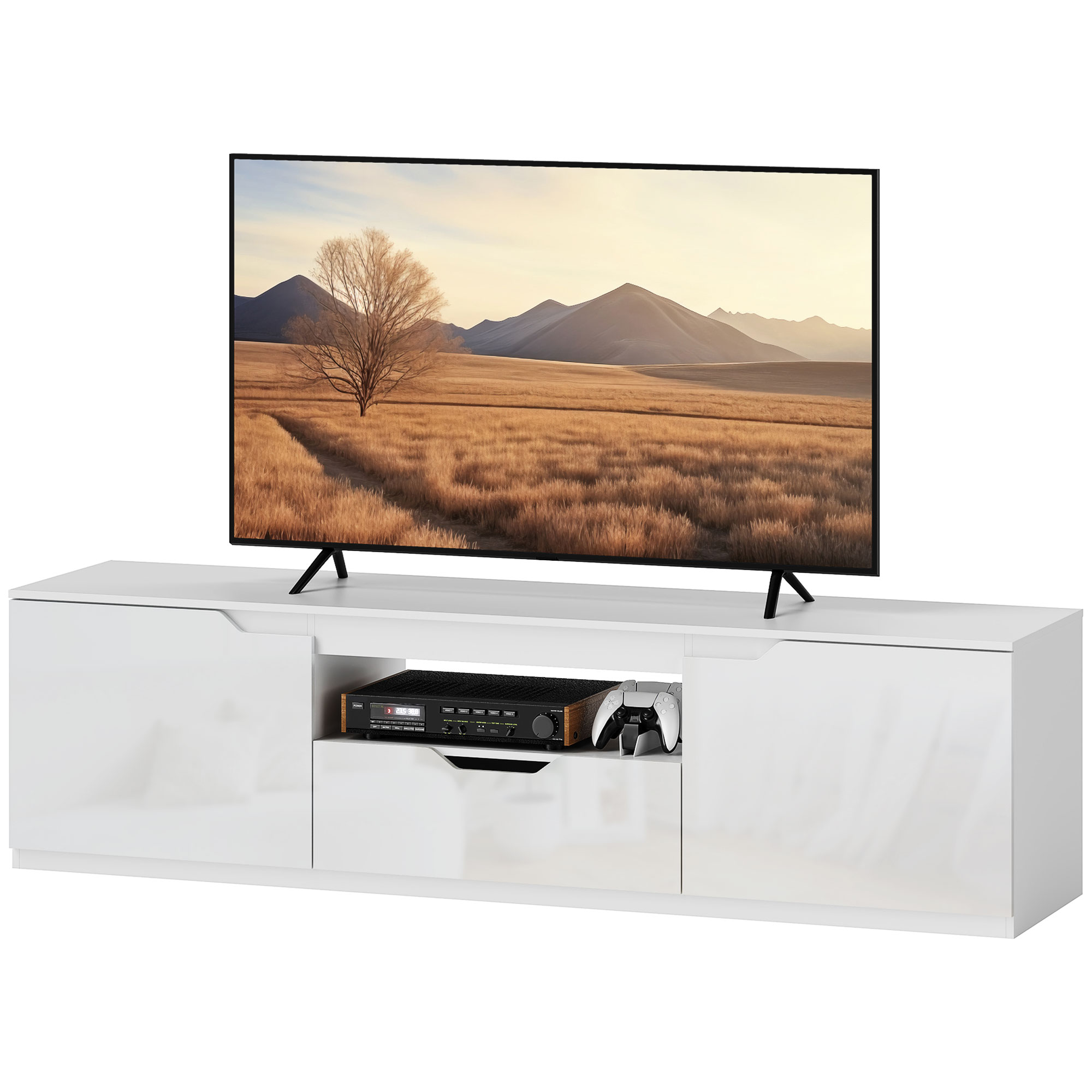 TV staliukas 160 × 38 × 43 cm