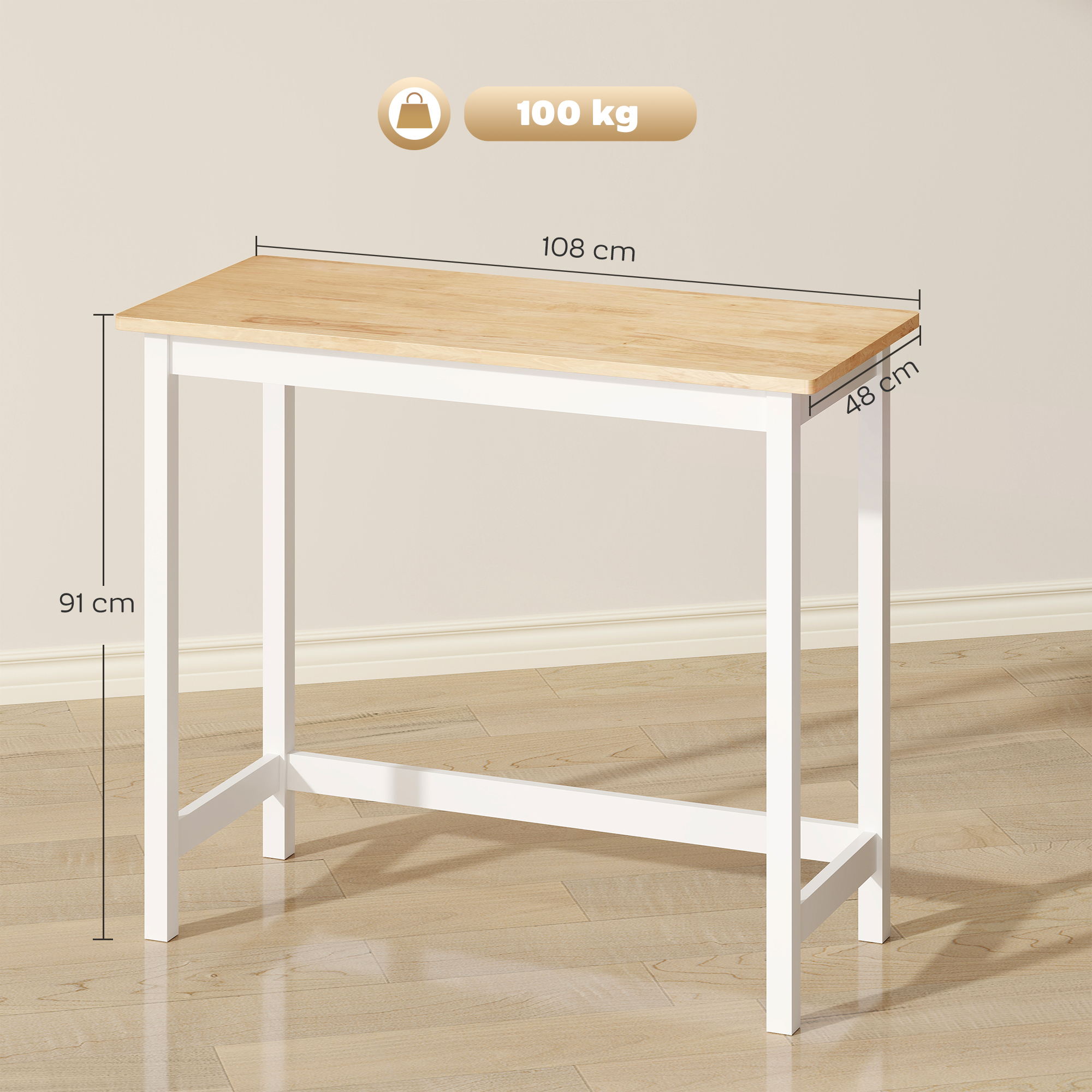 Baro stalas 108 x 48 x 91 cm 2
