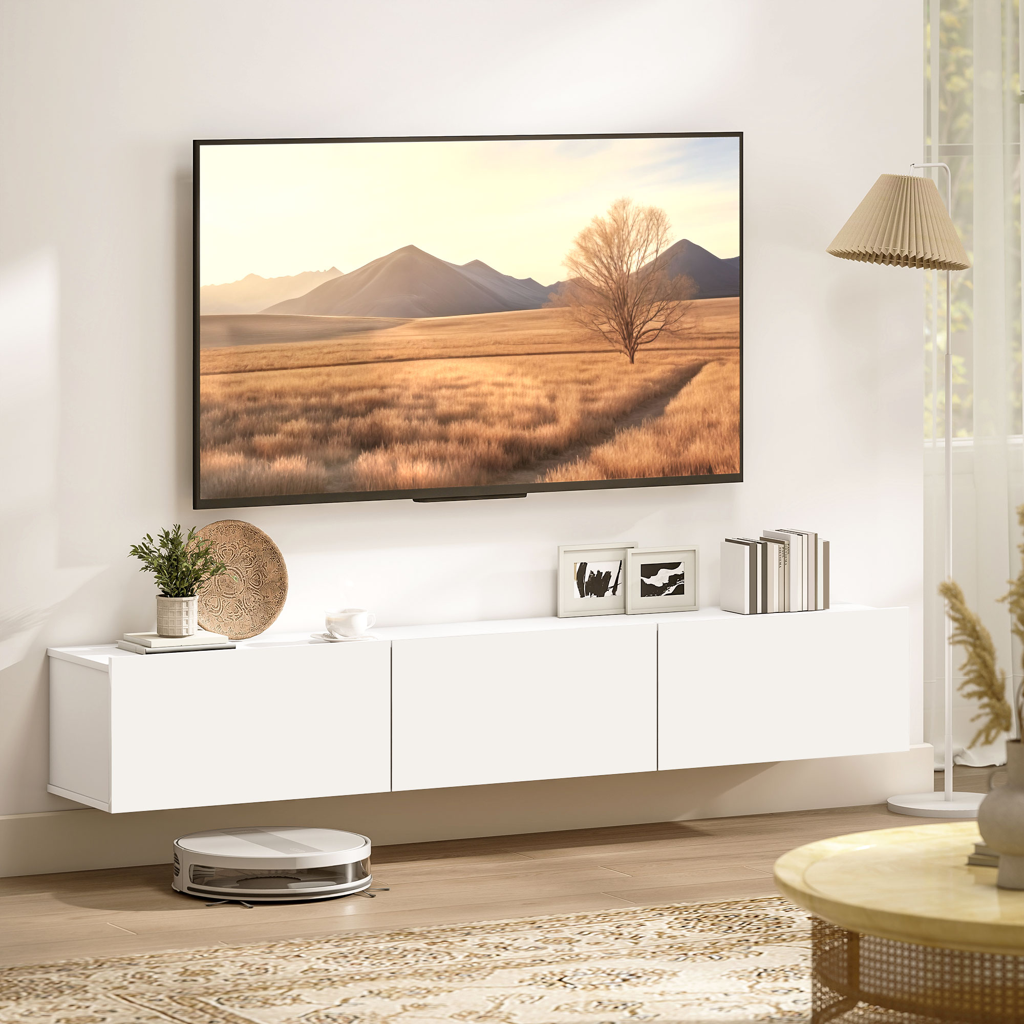 TV spintelė 180 × 31,5 × 29,8 cm