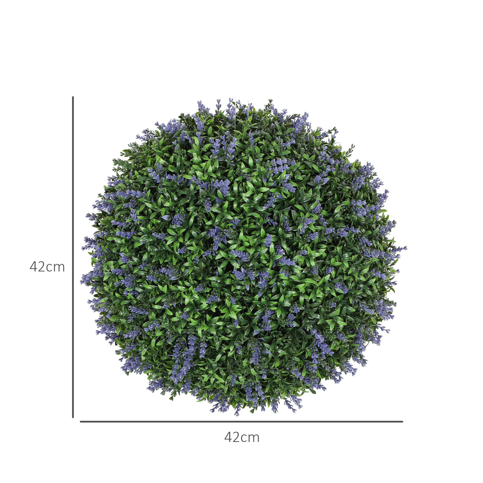 Dirbtiniai levandų rutuliai 42 cm 2 vnt. 2