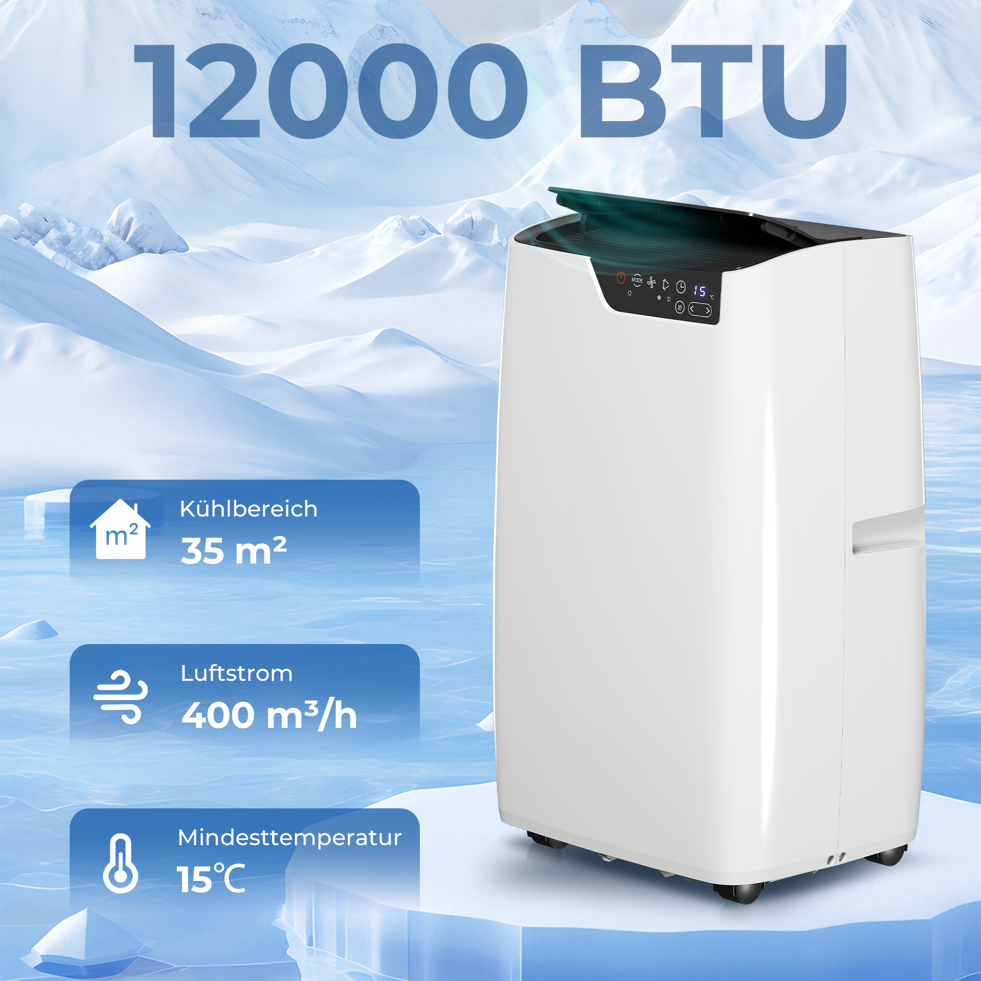 Oro kondicionierius 12000 BTU 3