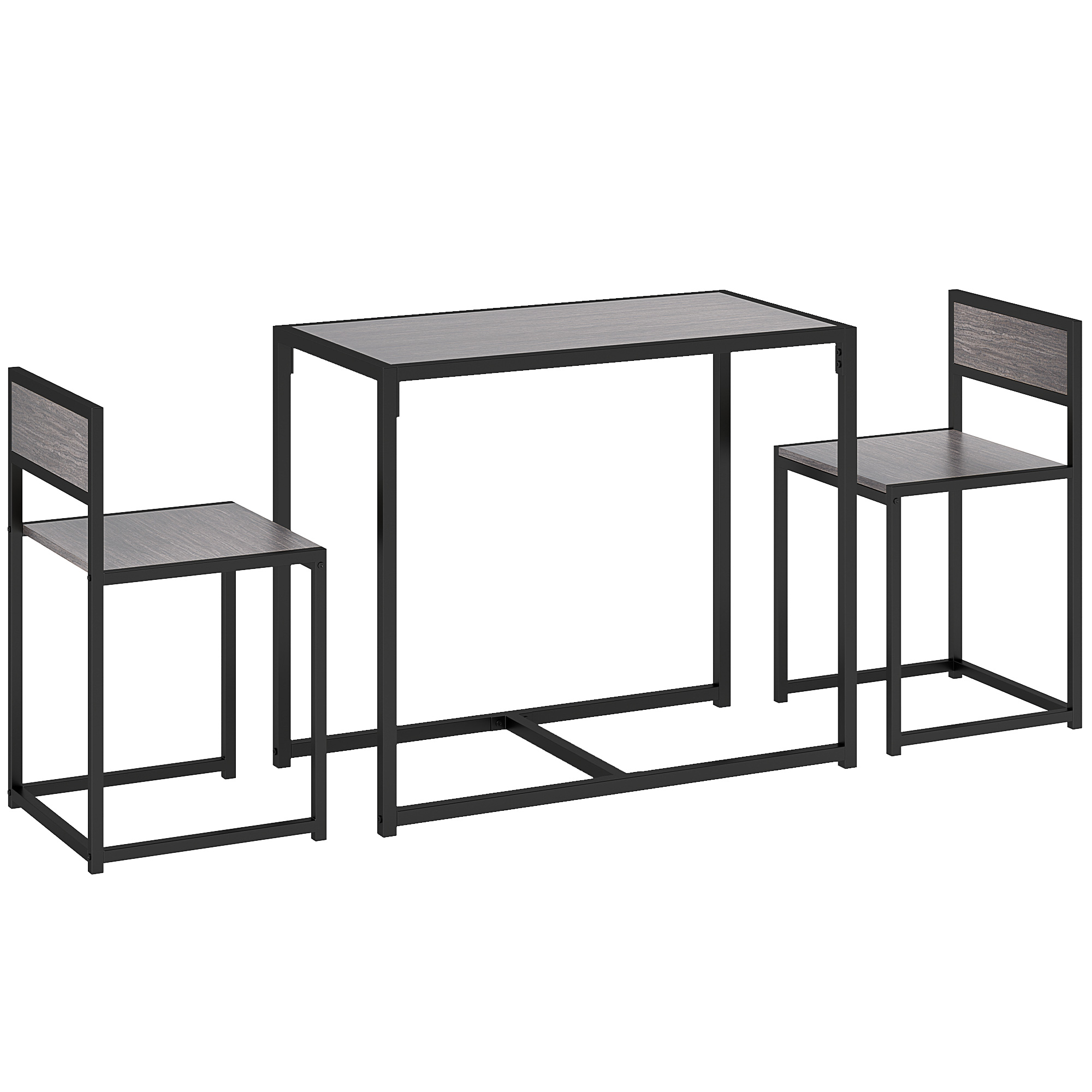 Baro stalo komplektas 90 x 47 x 76 cm 3 vnt.