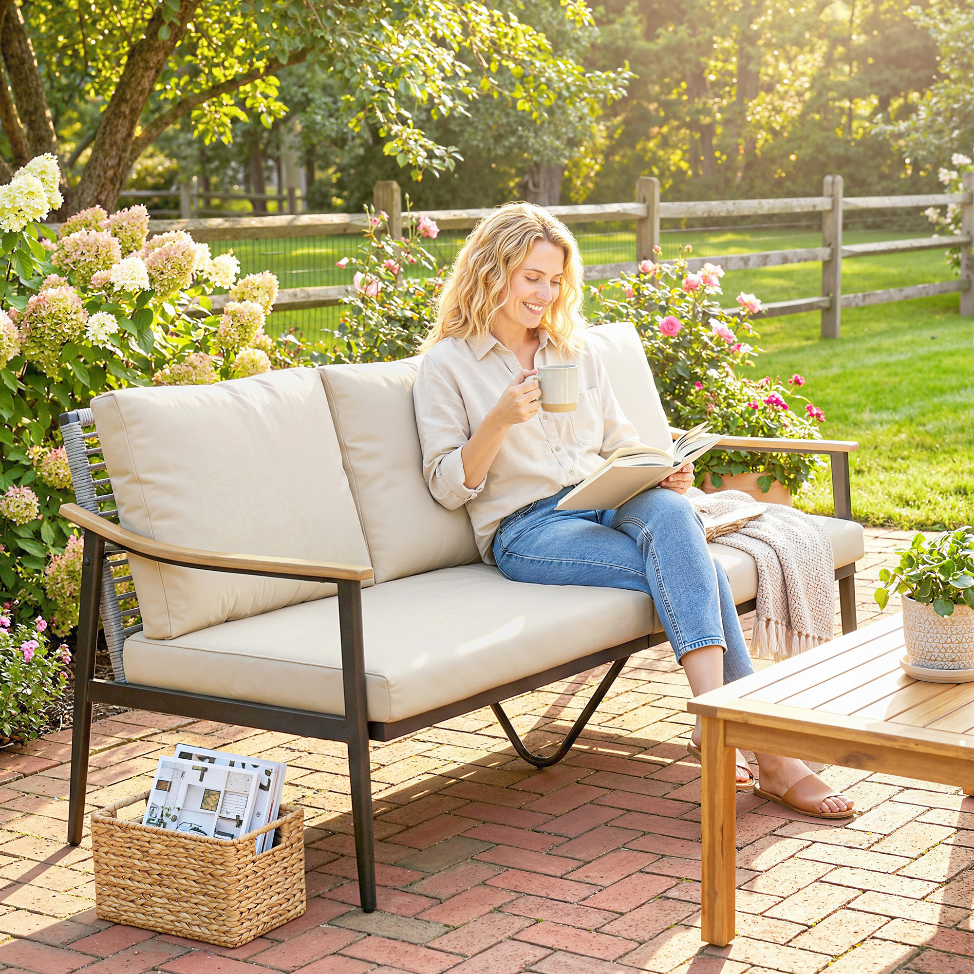 Lauko sofa 176 x 75 x 78 cm