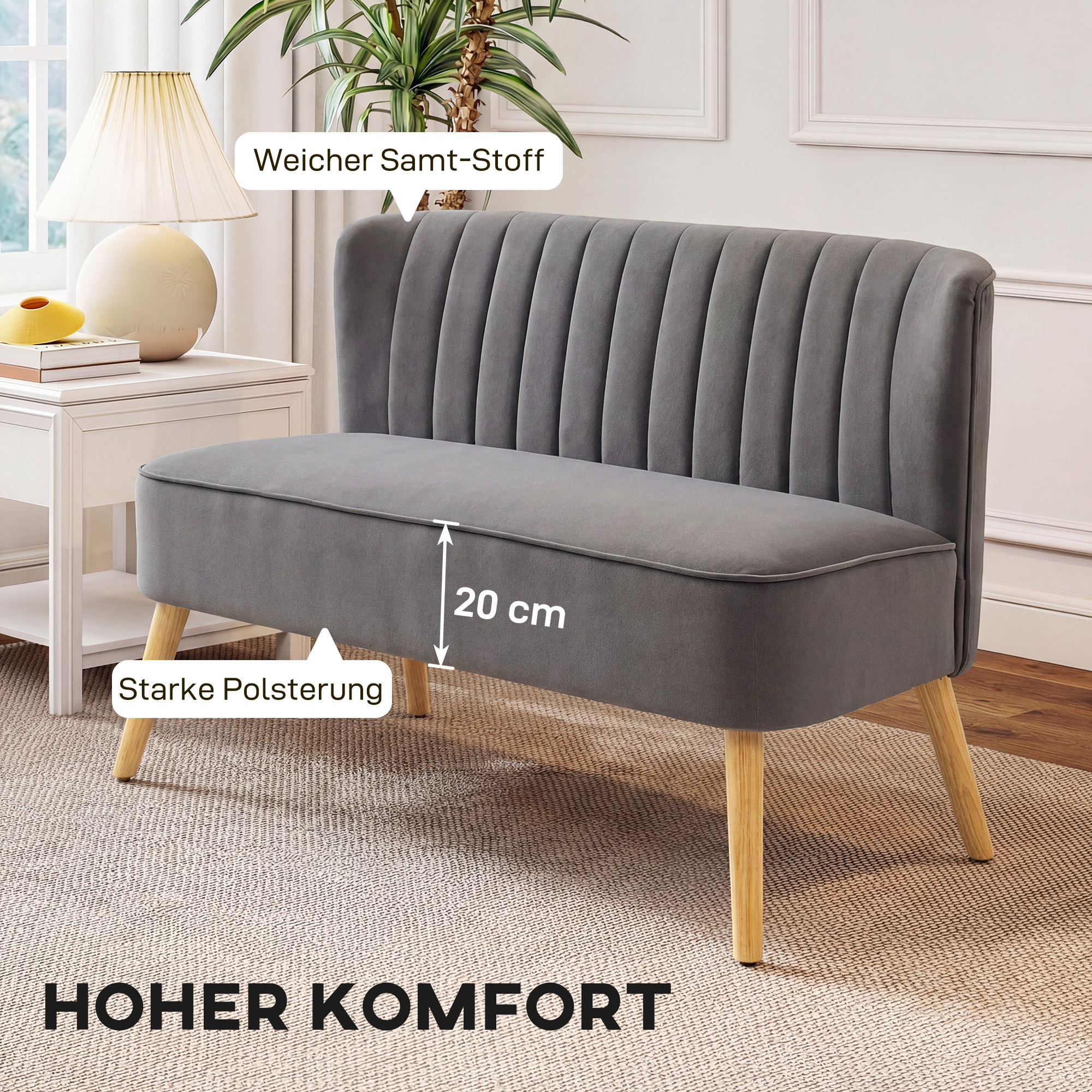 Sofa 117 x 56,5 x 77 cm 3