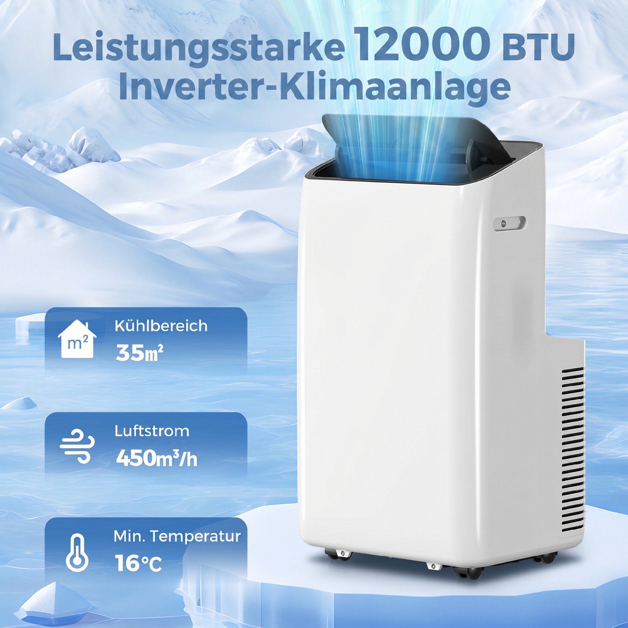 Mobilus oro kondicionierius 12000 BTU 3