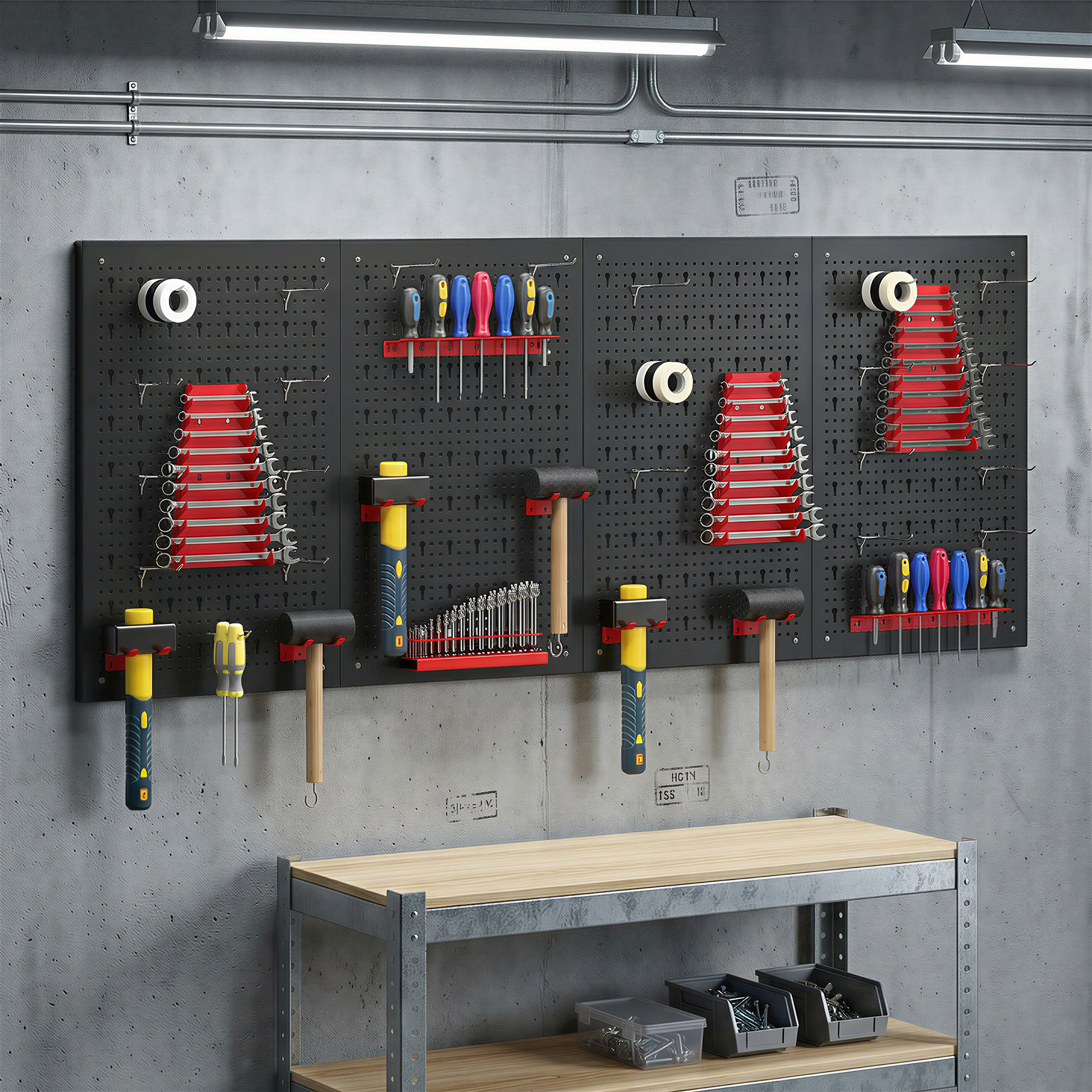 Perforuotos plokštės 60 x 40 cm 4 vnt.