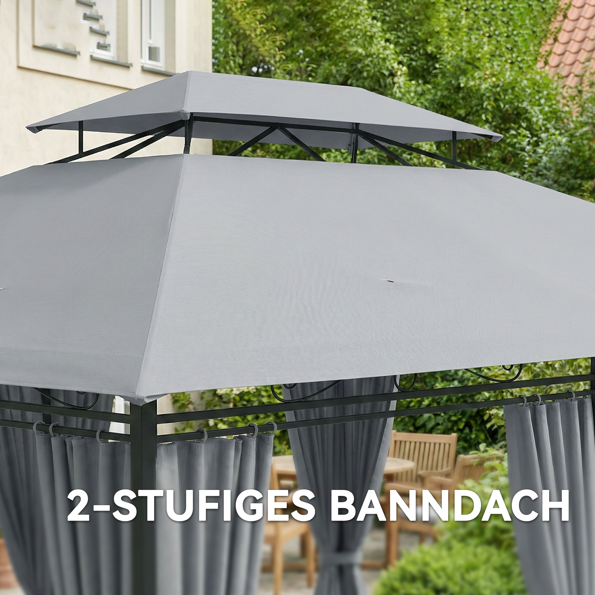 Paviljonas 300 x 400 x 280 cm 3