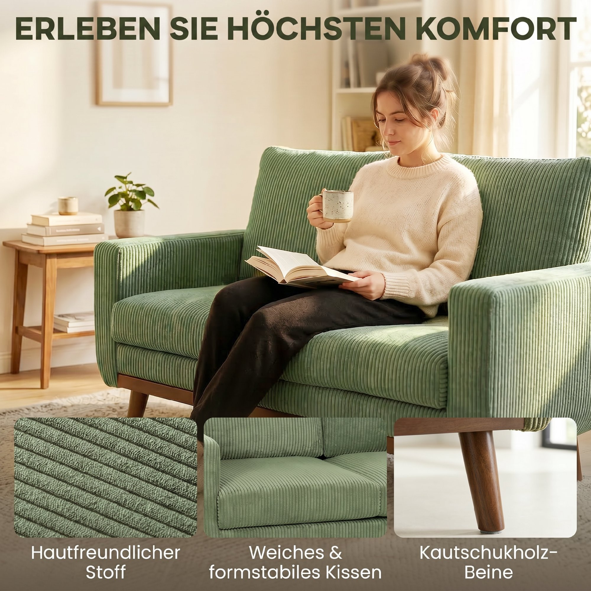 Sofa 134 cm 3