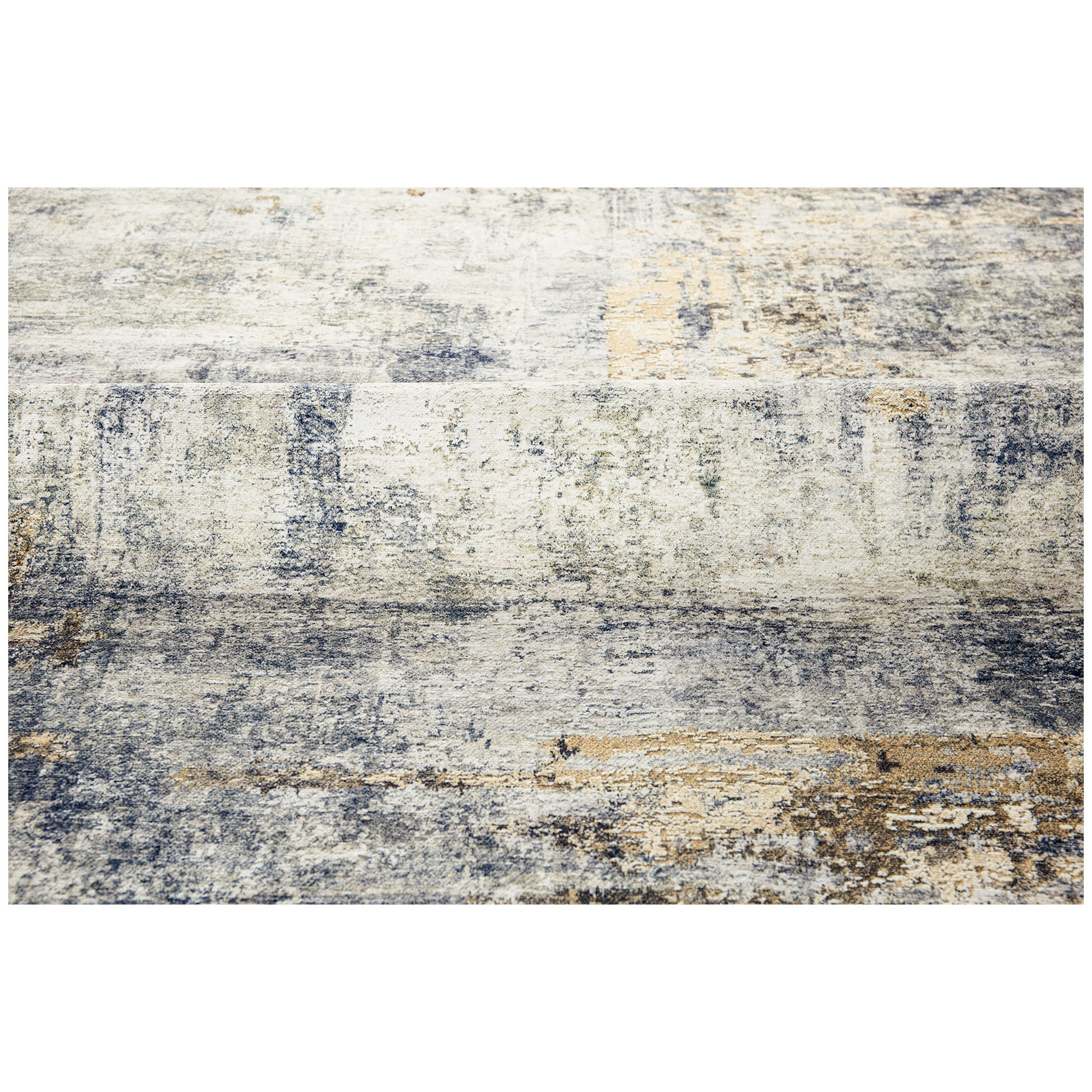 Pledas su abstrakčiu raštu, pilkas, 300 × 200 × 0,5 cm