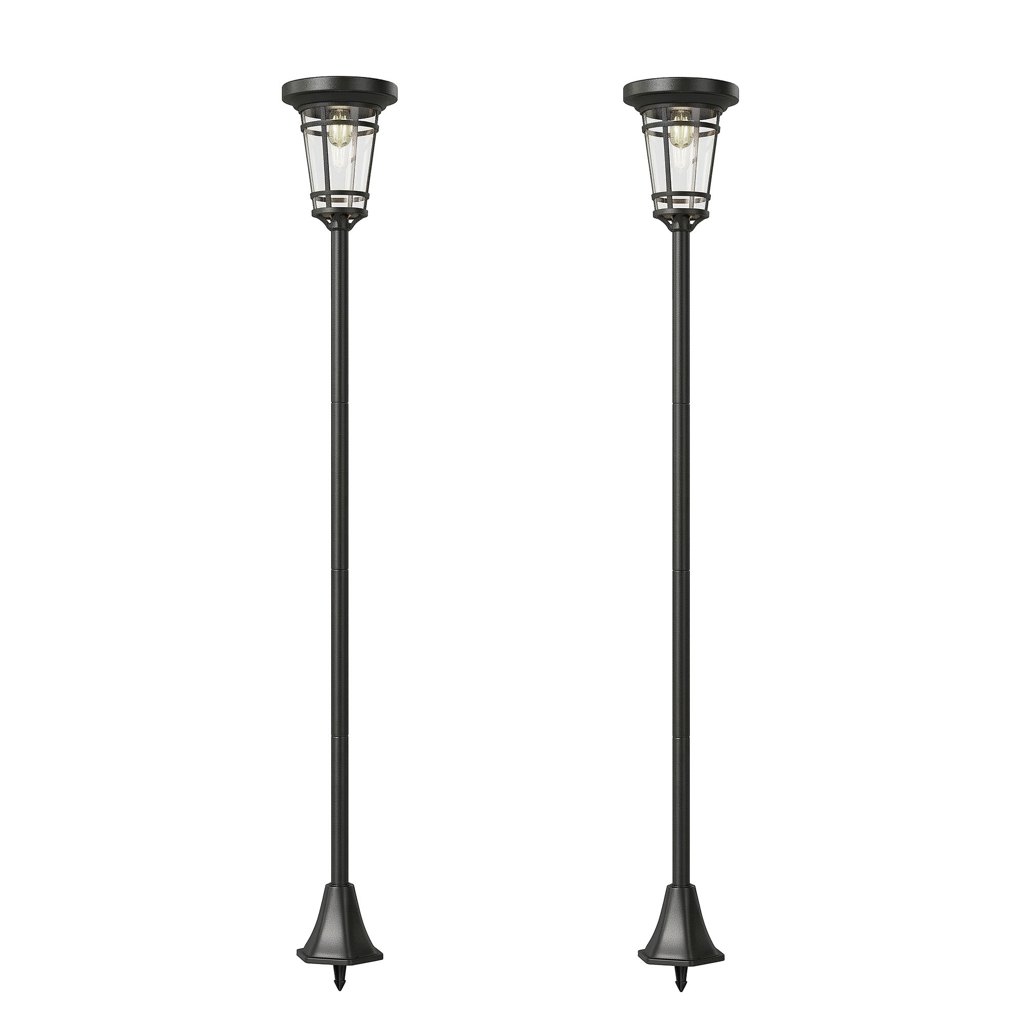 Lauko žibintas 180 cm 2 vnt.