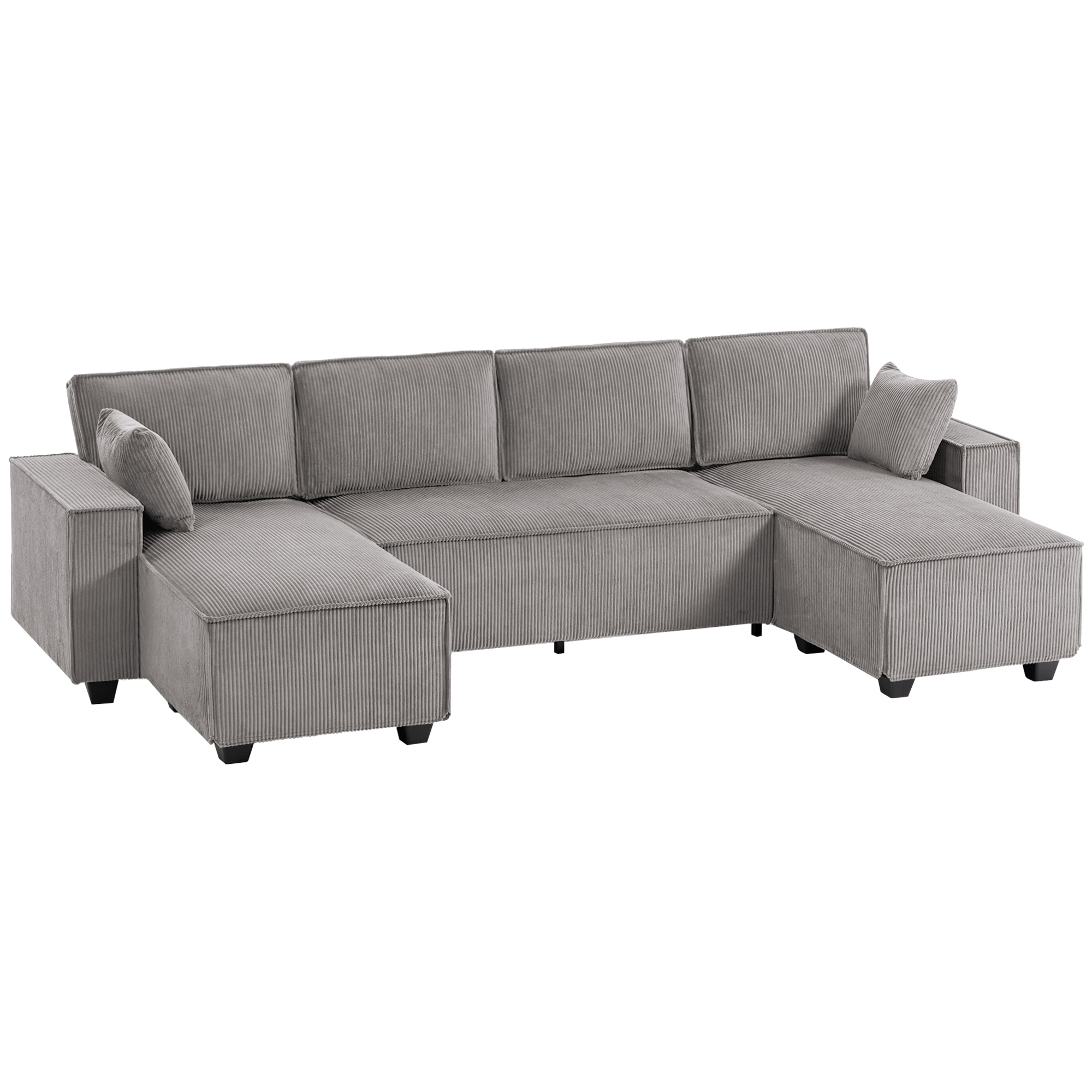 Kampinė sofa 311 x 154 x 91 cm