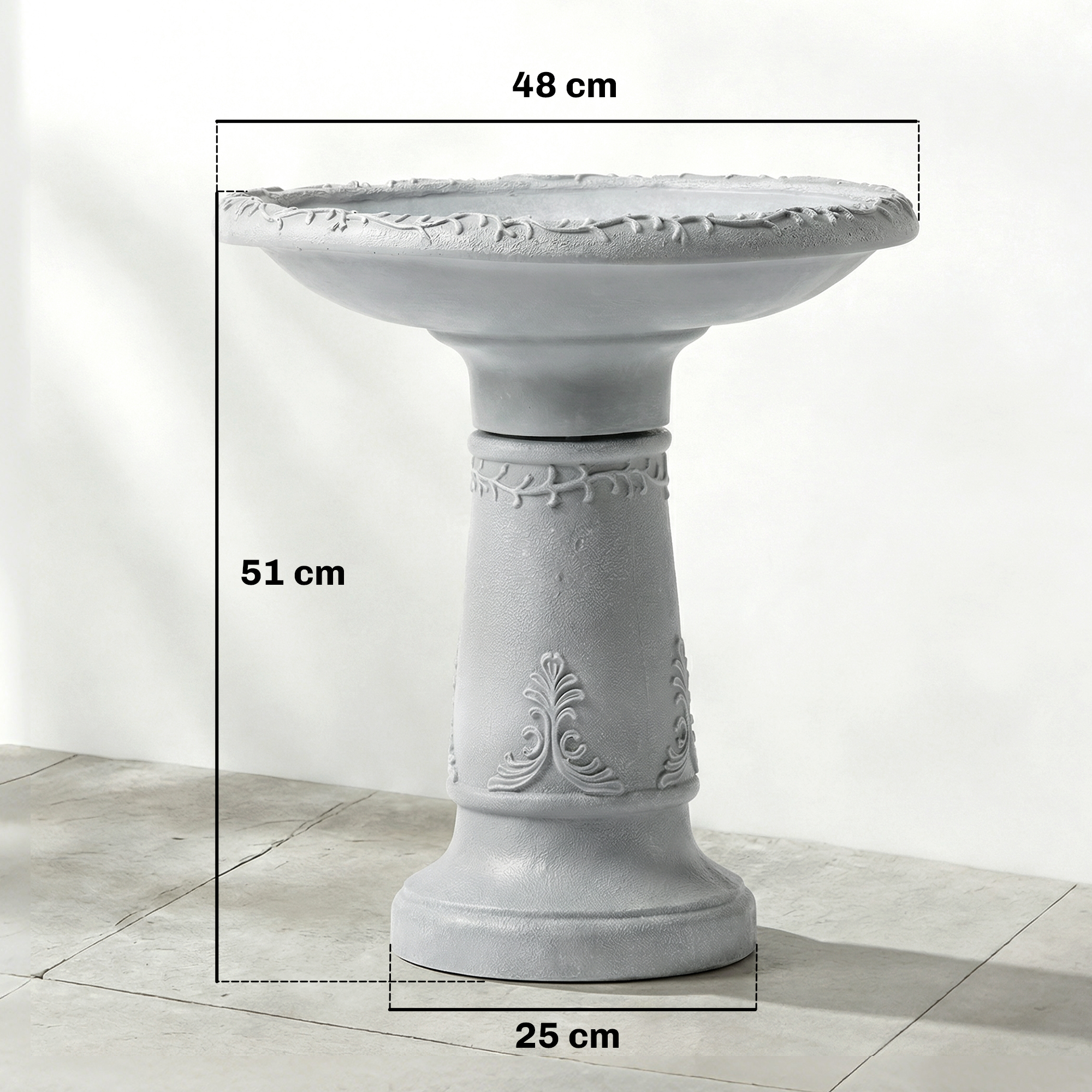 Paukščių vonelė 51 cm 2