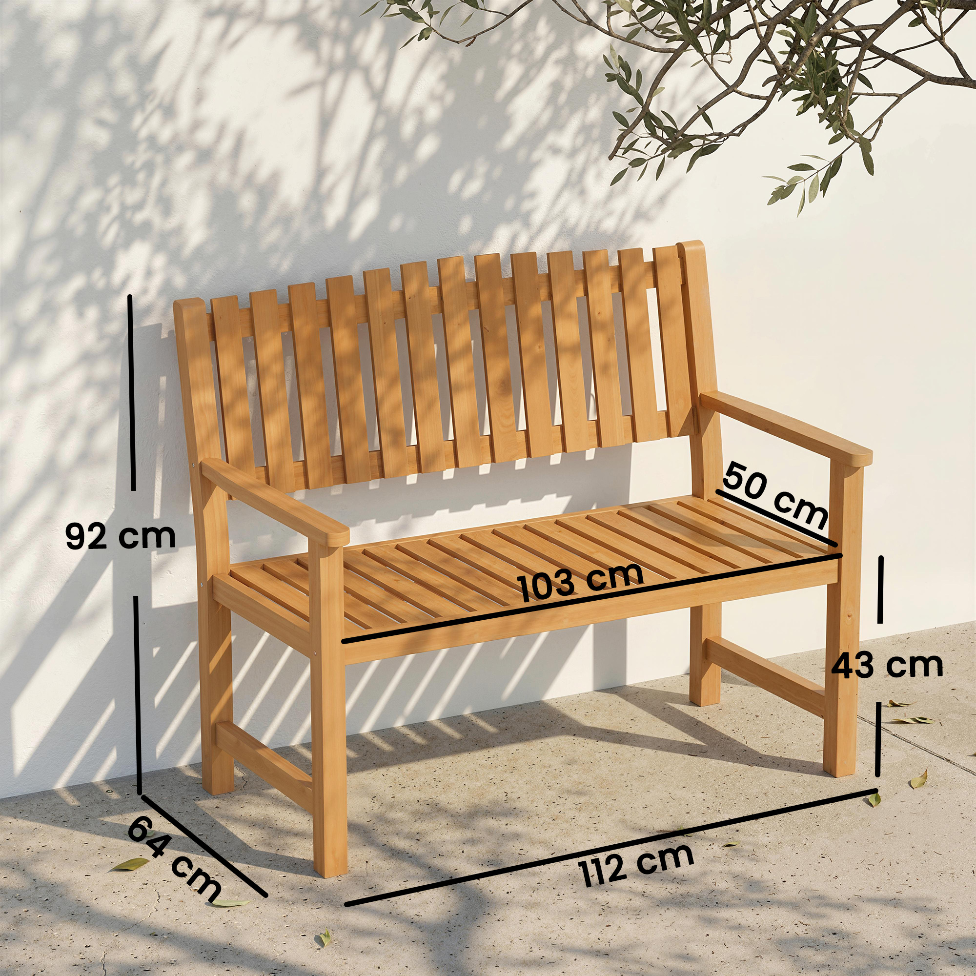 Sodo suolas 112 x 64 x 92 cm 2