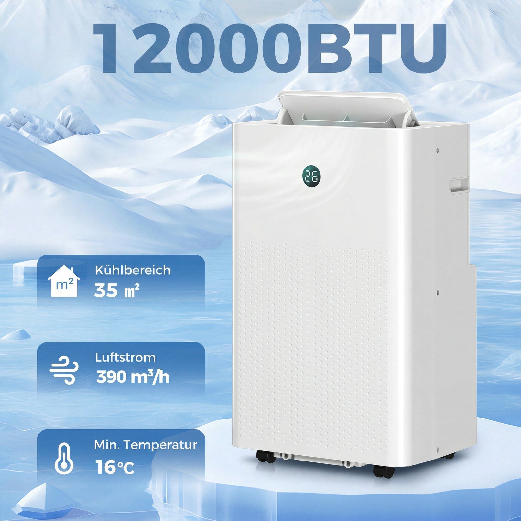 Mobilus oro kondicionierius 12000 BTU 3