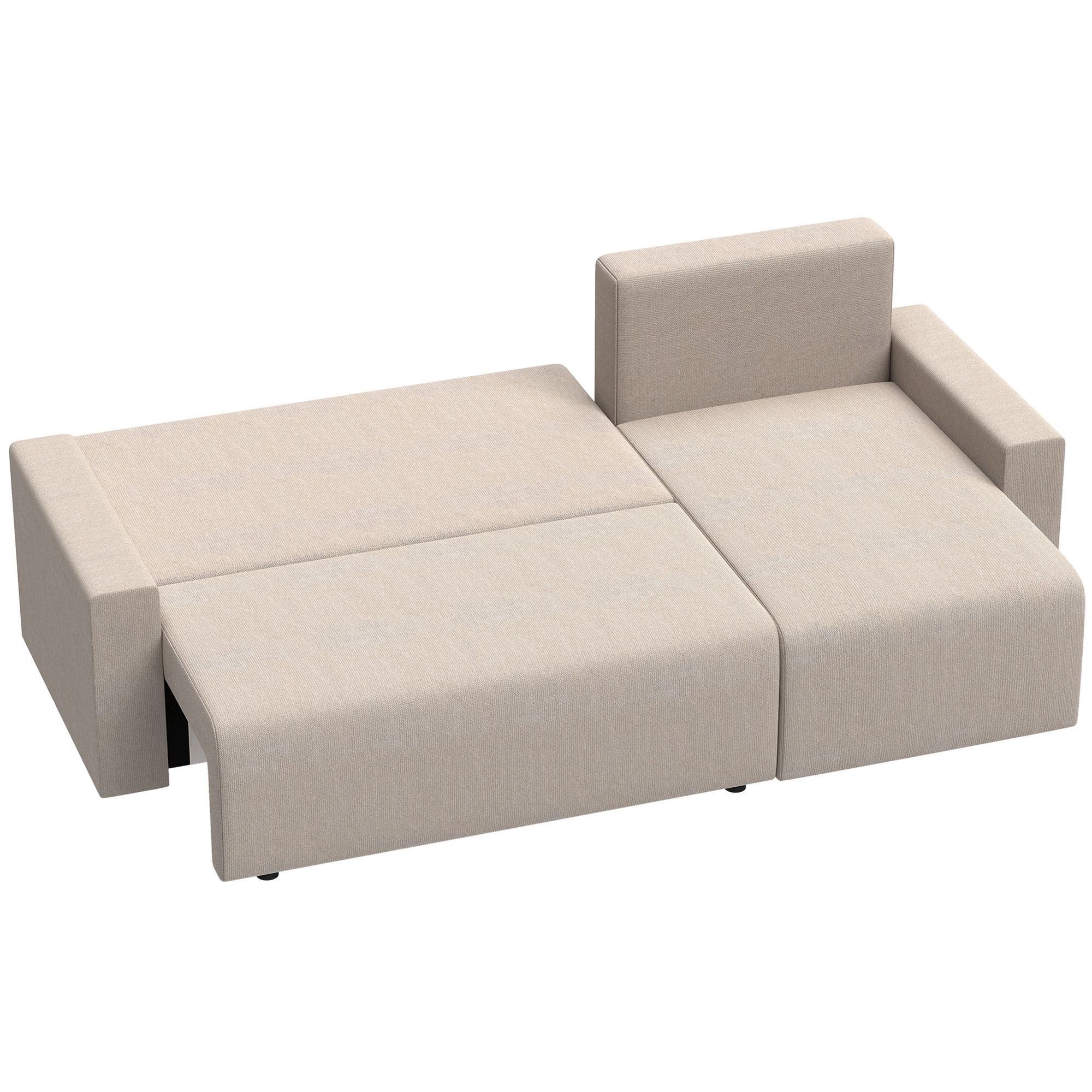 Kampinė sofa 226 x 125 x 86 cm